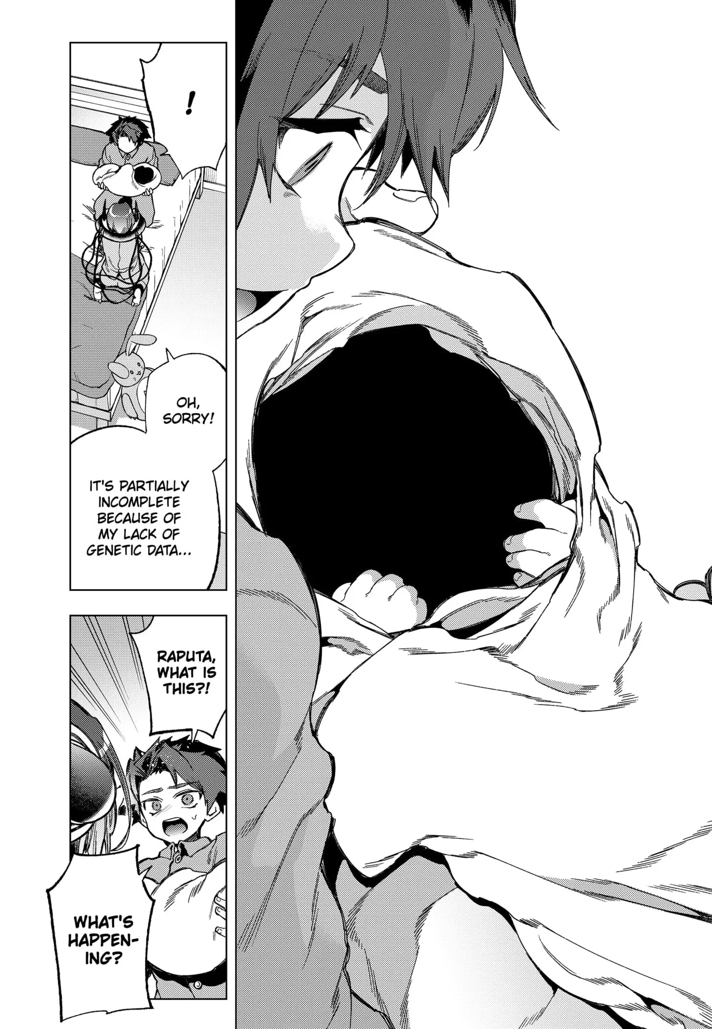Deep Raputa Manga, chapter 4, page 8