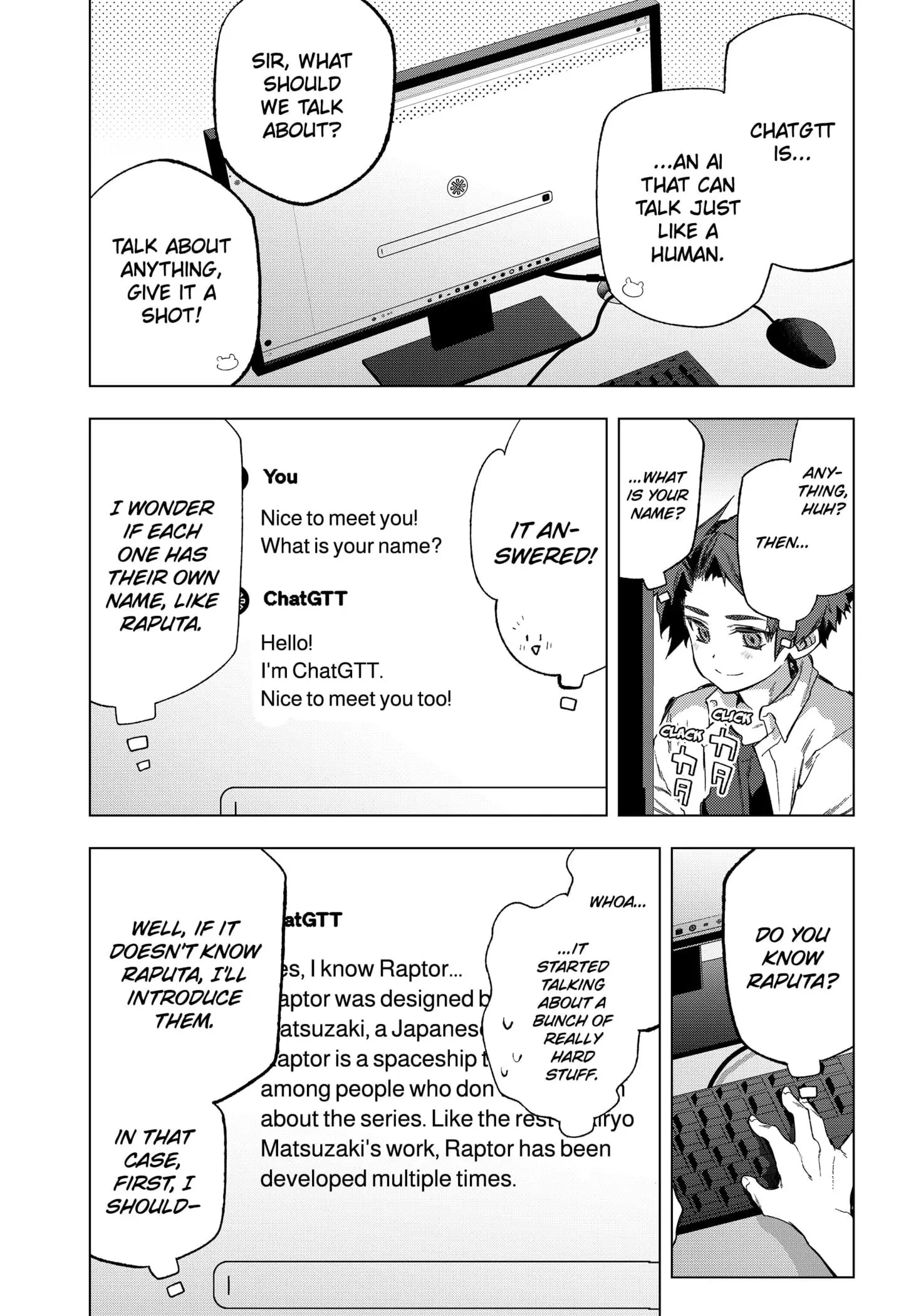 Deep Raputa Manga, chapter 5, page 2