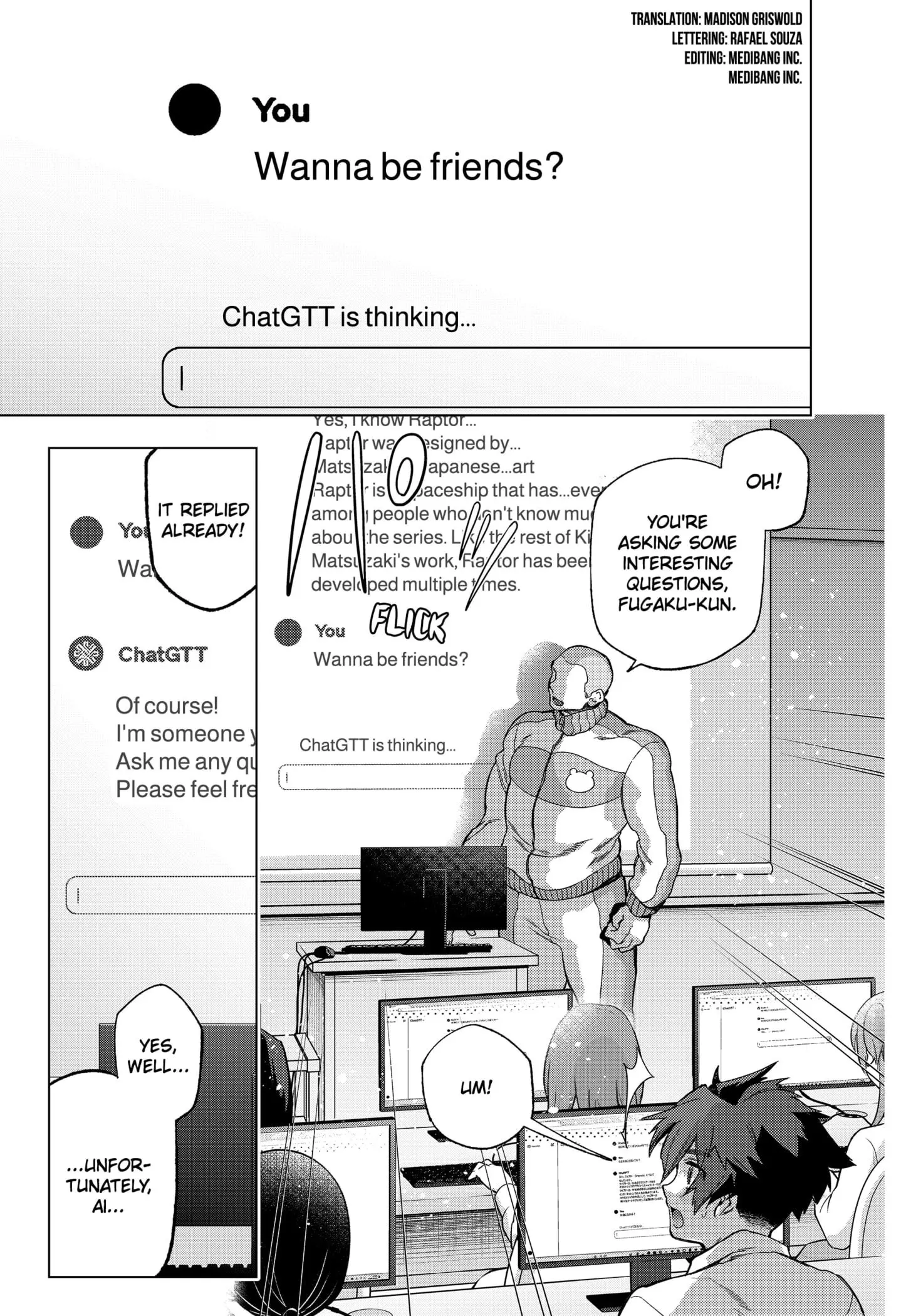 Deep Raputa Manga, chapter 5, page 3