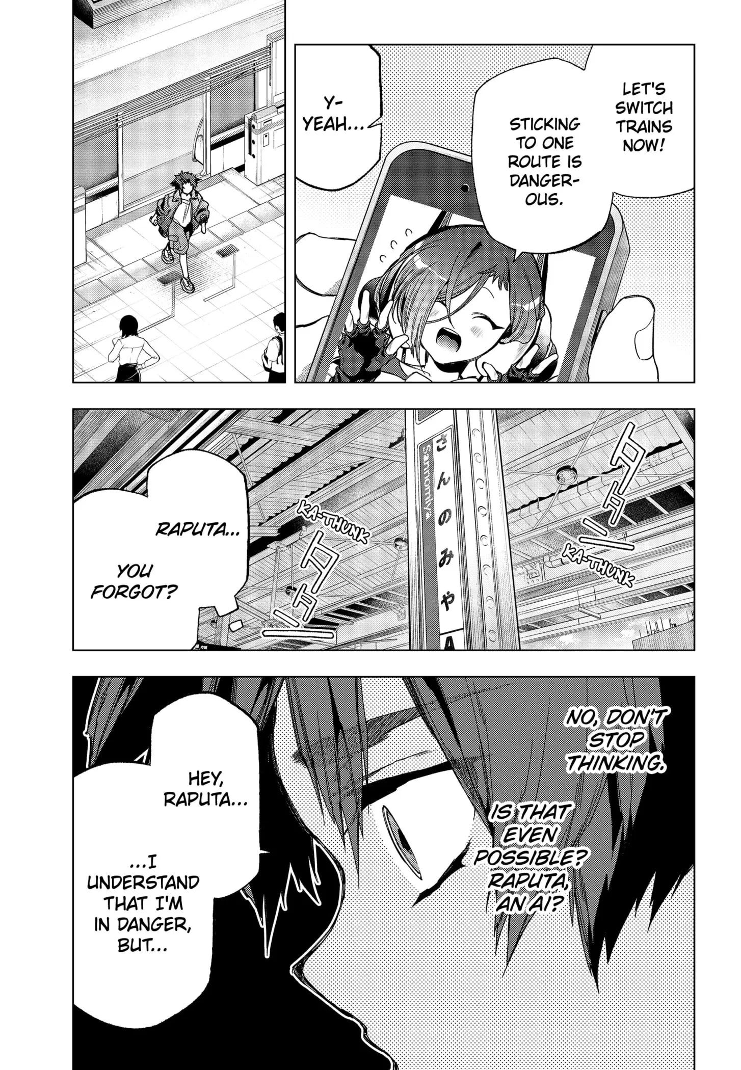 Deep Raputa Manga, chapter 13, page 14