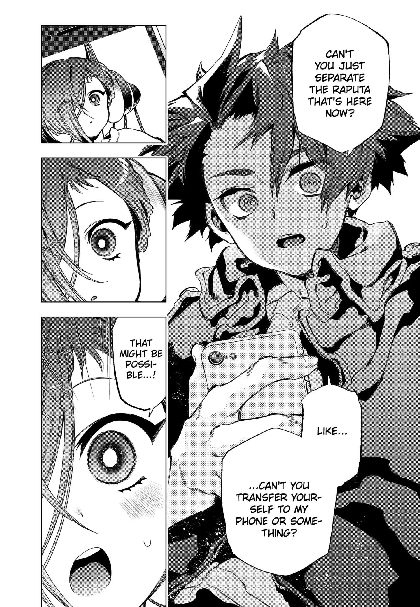 Deep Raputa Manga, chapter 14, page 12
