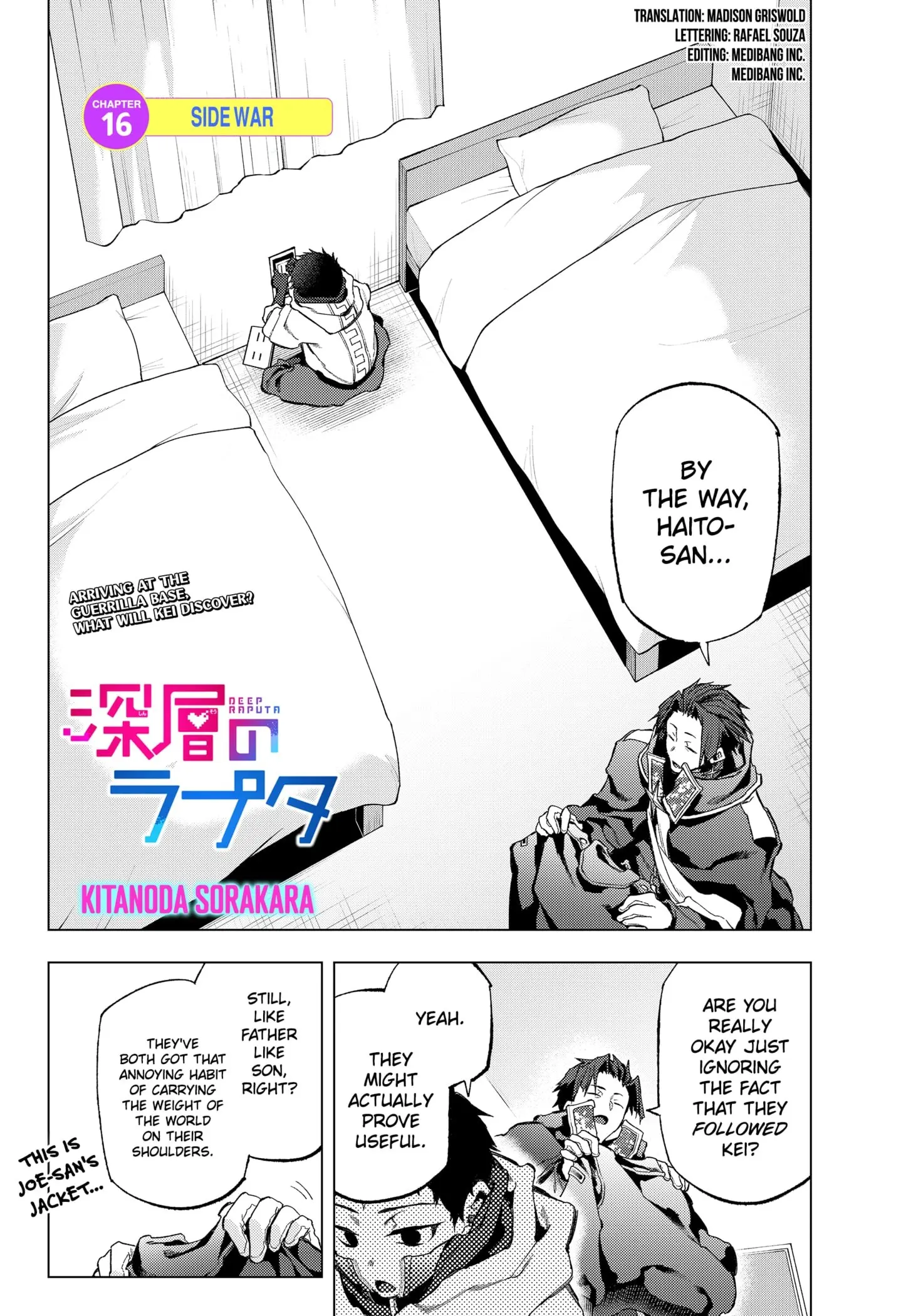 Deep Raputa Manga, chapter 16, page 1