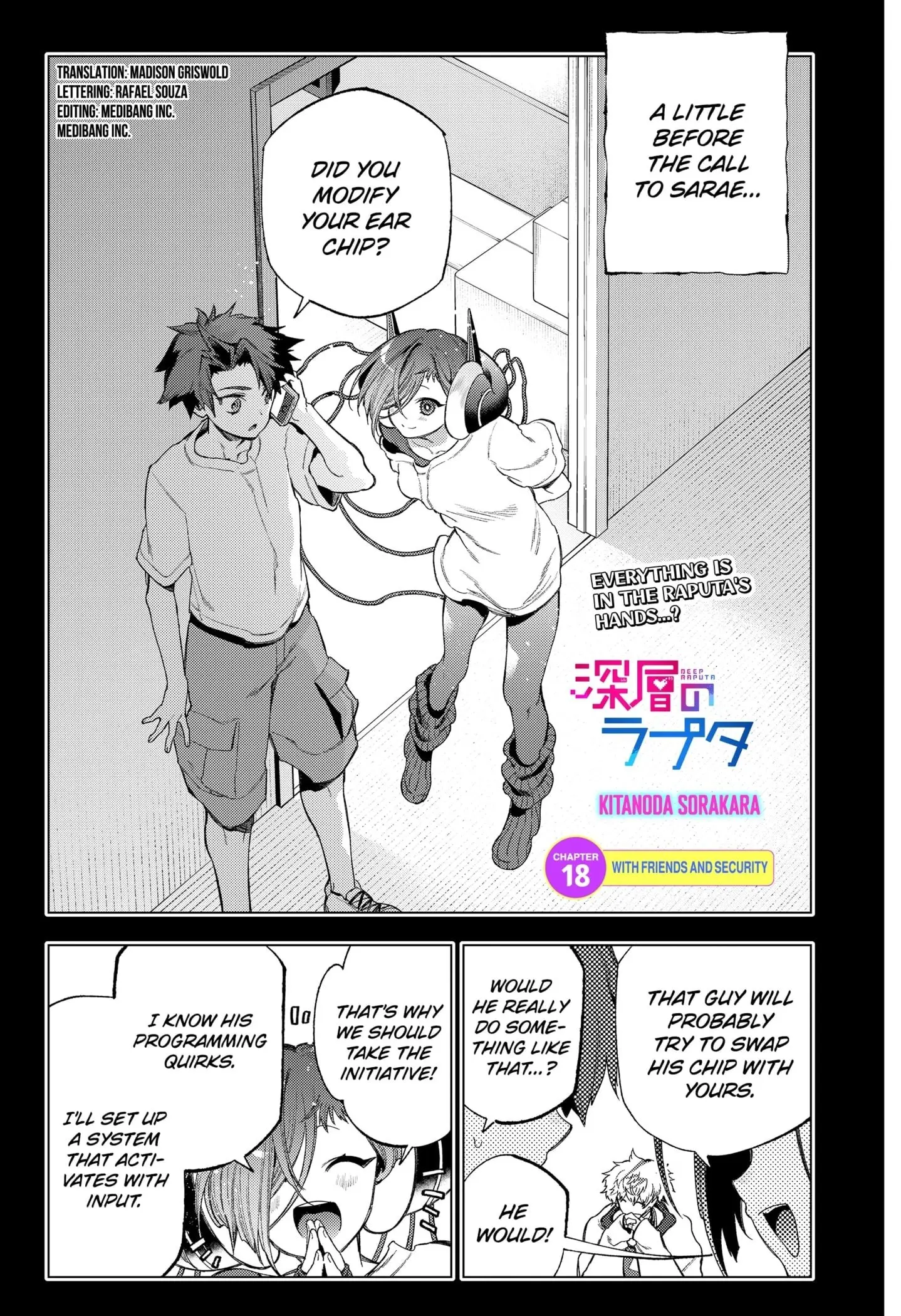 Deep Raputa Manga, chapter 18, page 1