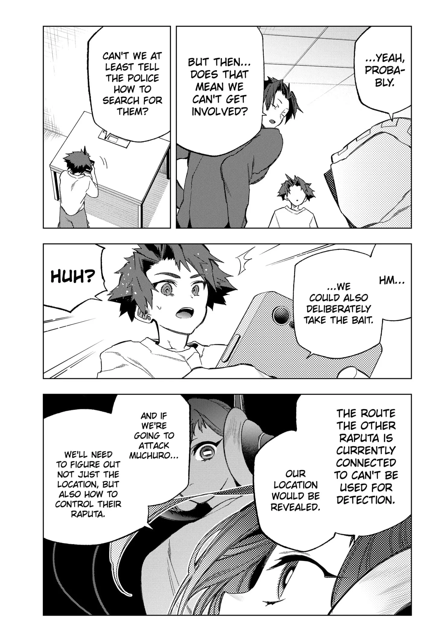 Deep Raputa Manga, chapter 19, page 14