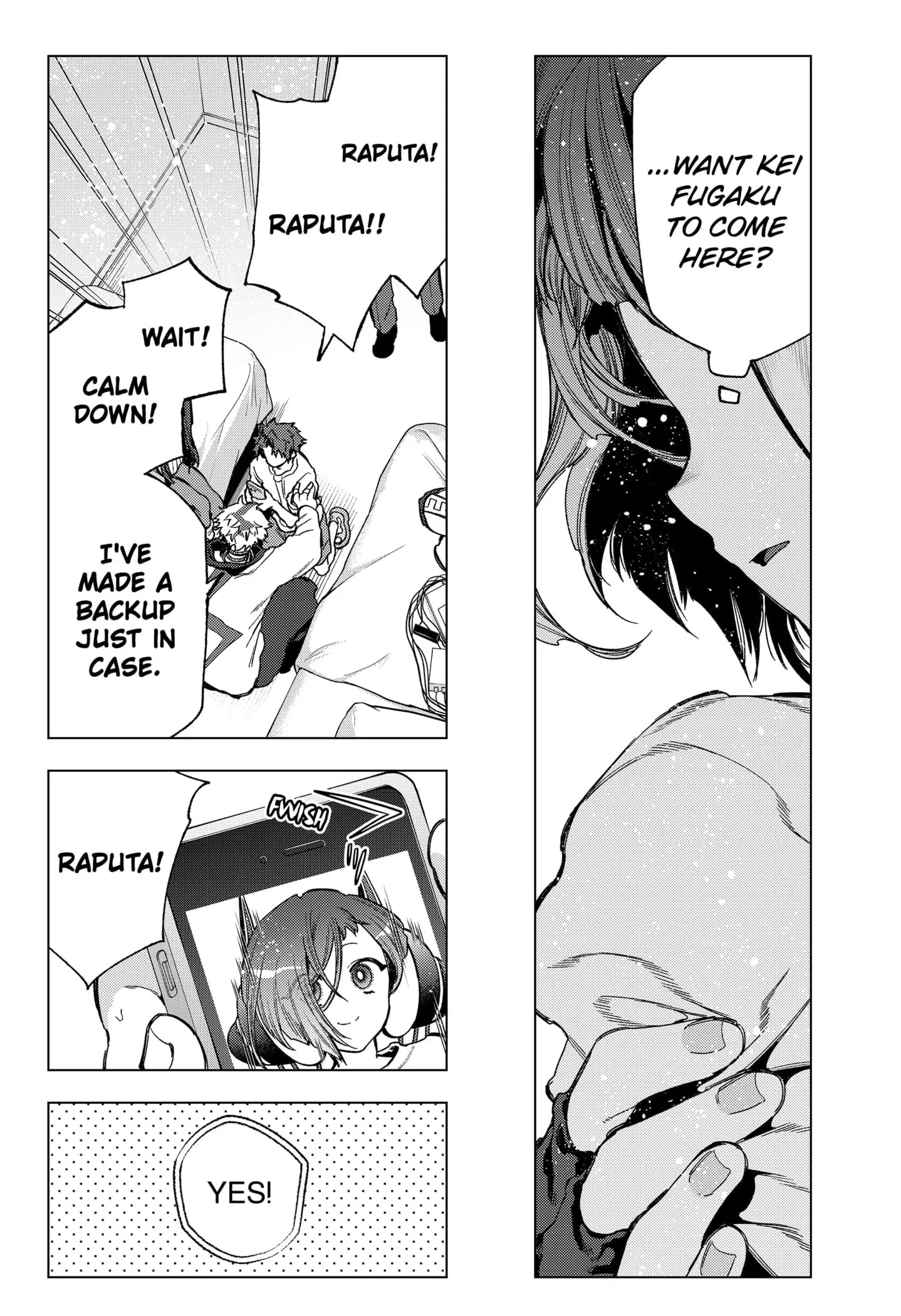 Deep Raputa Manga, chapter 22, page 19