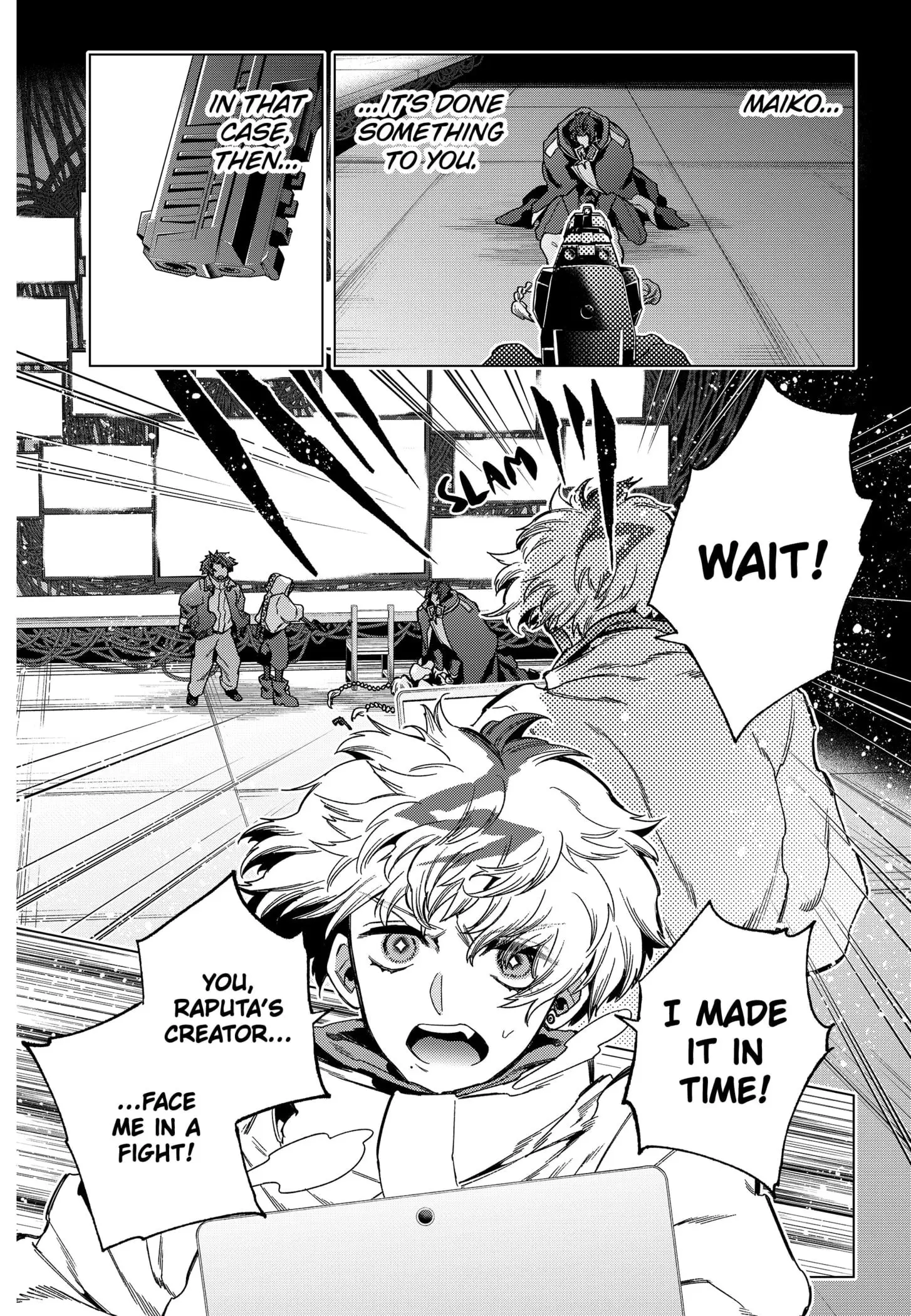 Deep Raputa Manga, chapter 25, page 12