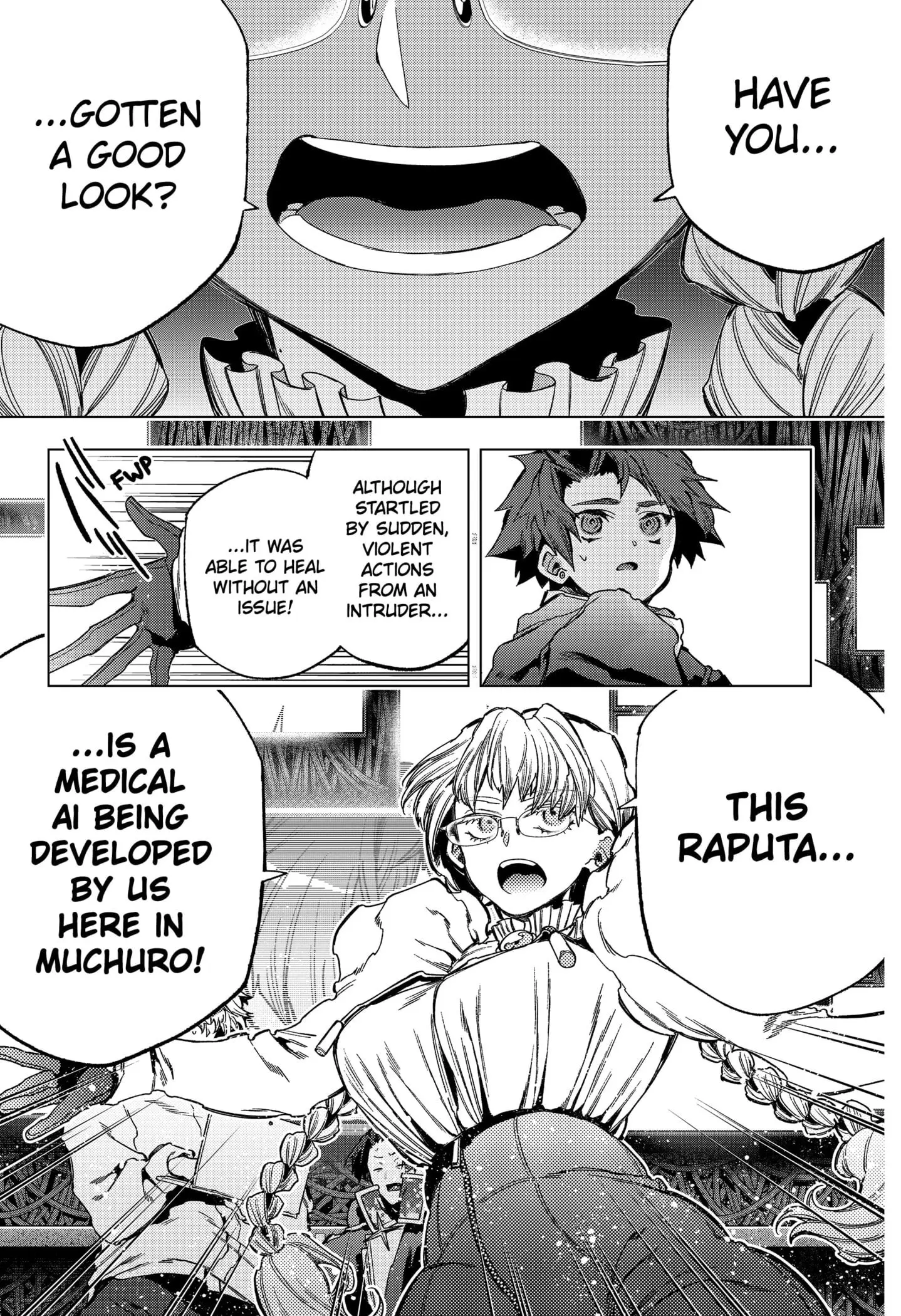 Deep Raputa Manga, chapter 26, page 3