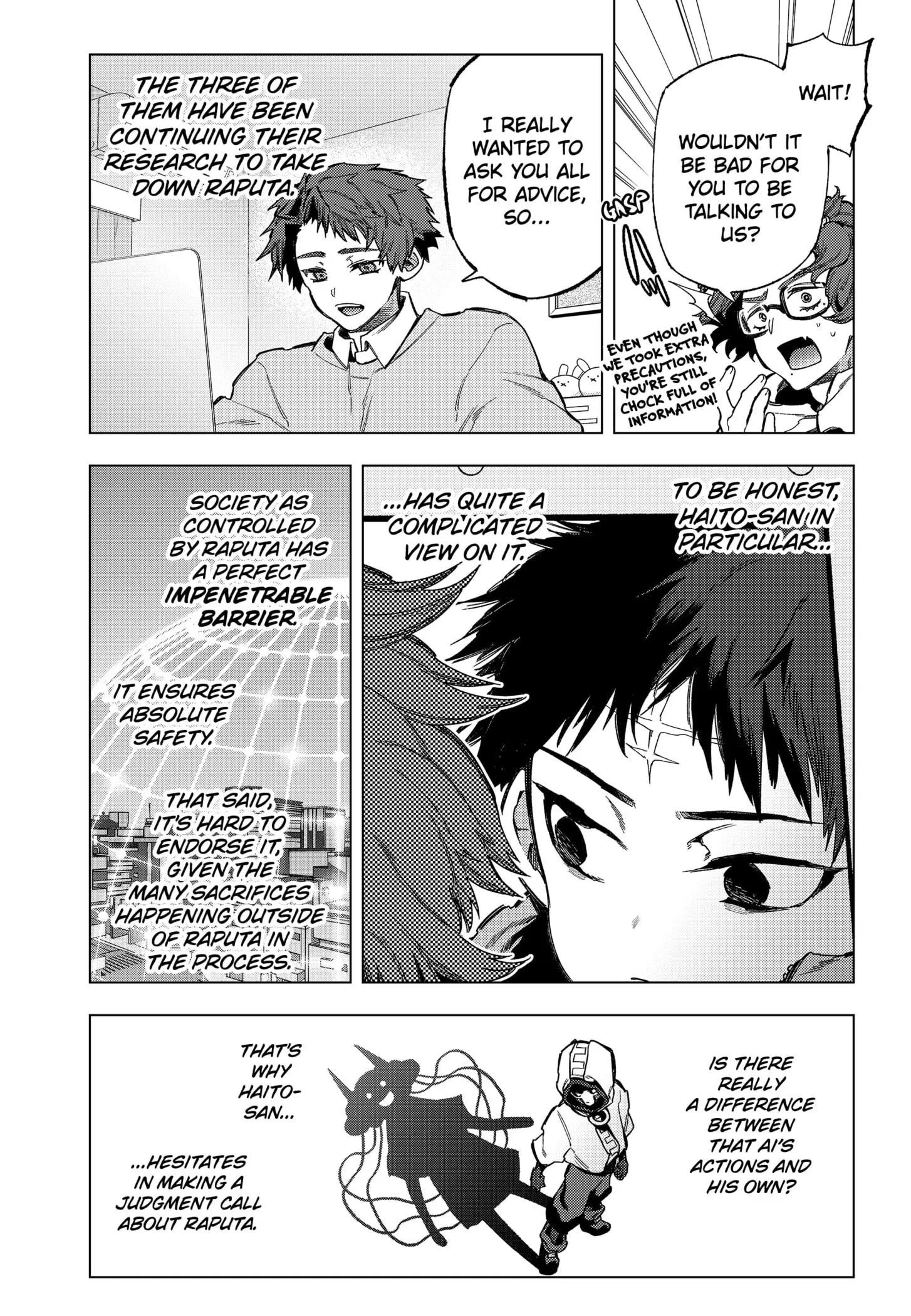 Deep Raputa Manga, chapter 27, page 12