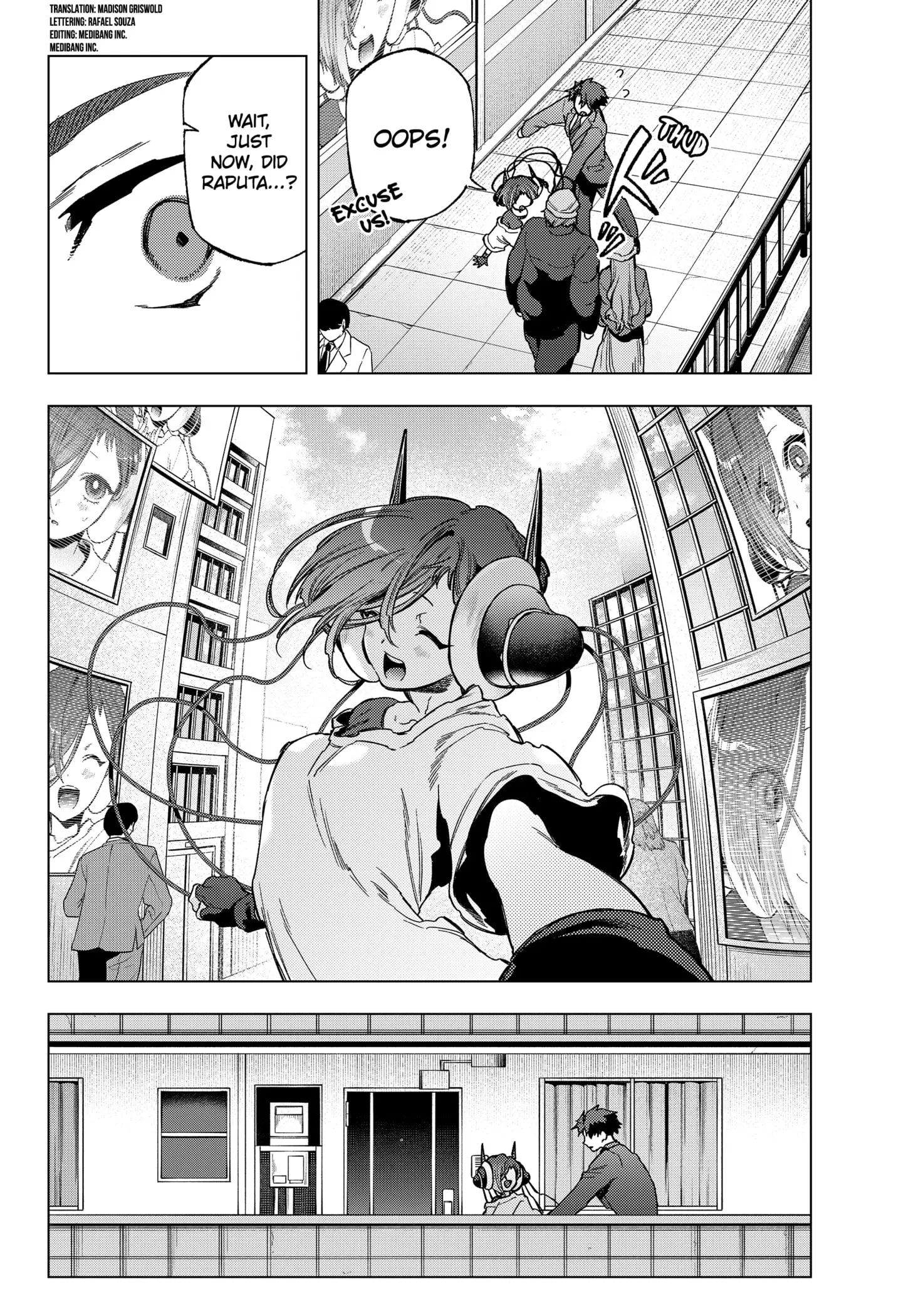 Deep Raputa Manga, chapter 28 END, page 3