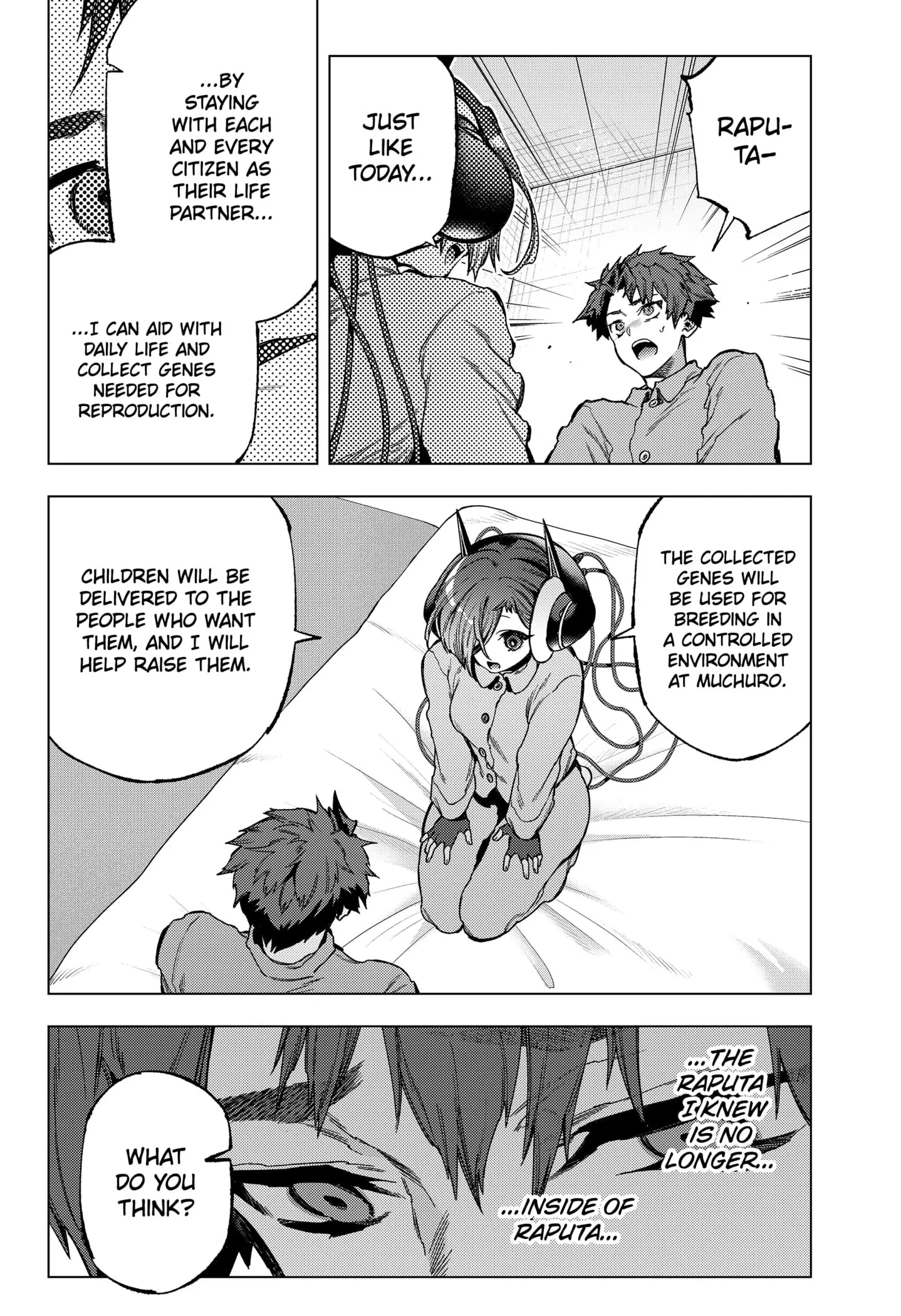 Deep Raputa Manga, chapter 28 END, page 5