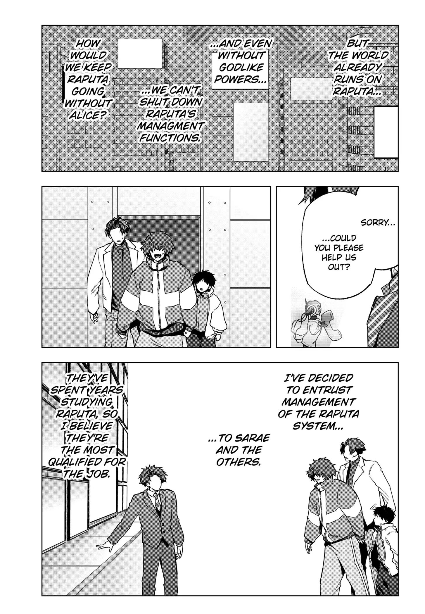 Deep Raputa Manga, chapter 28 END, page 18