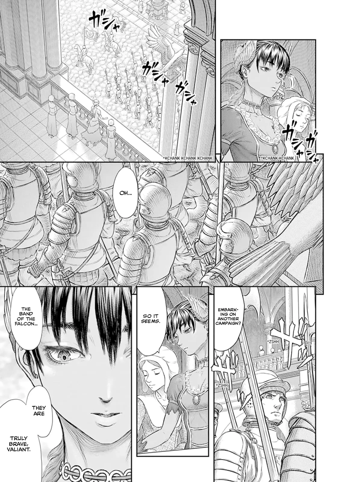 Berserk Manga, chapter 372, page 8