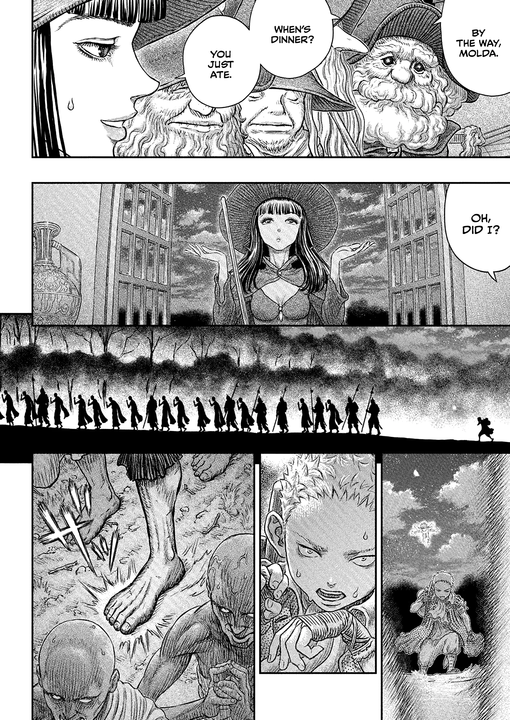 Berserk Manga, chapter 381, page 21