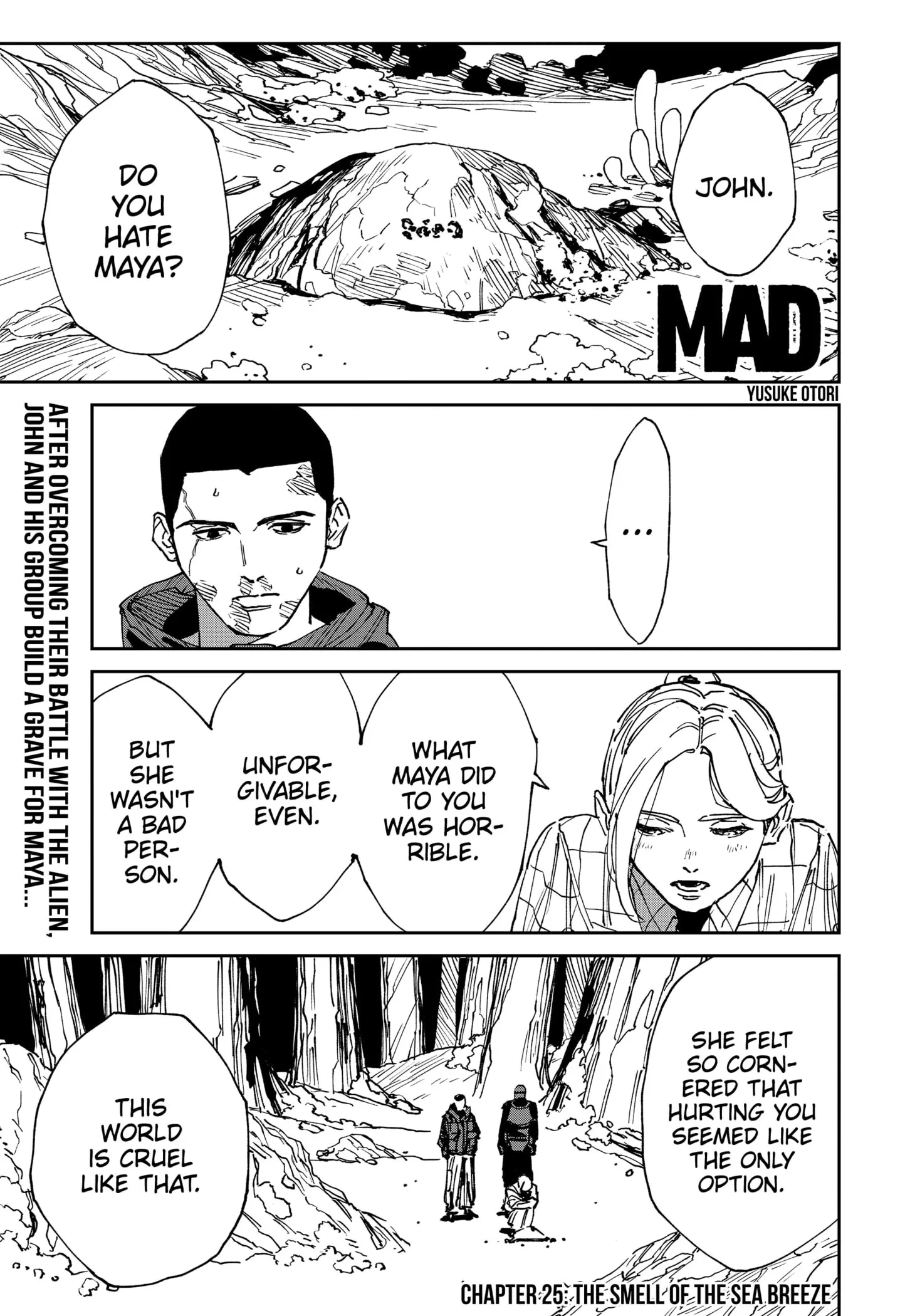 MAD, chapter 25, page 1