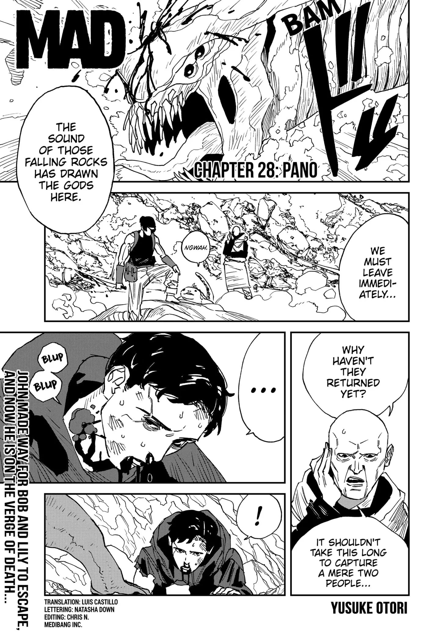 MAD, chapter 28, page 1