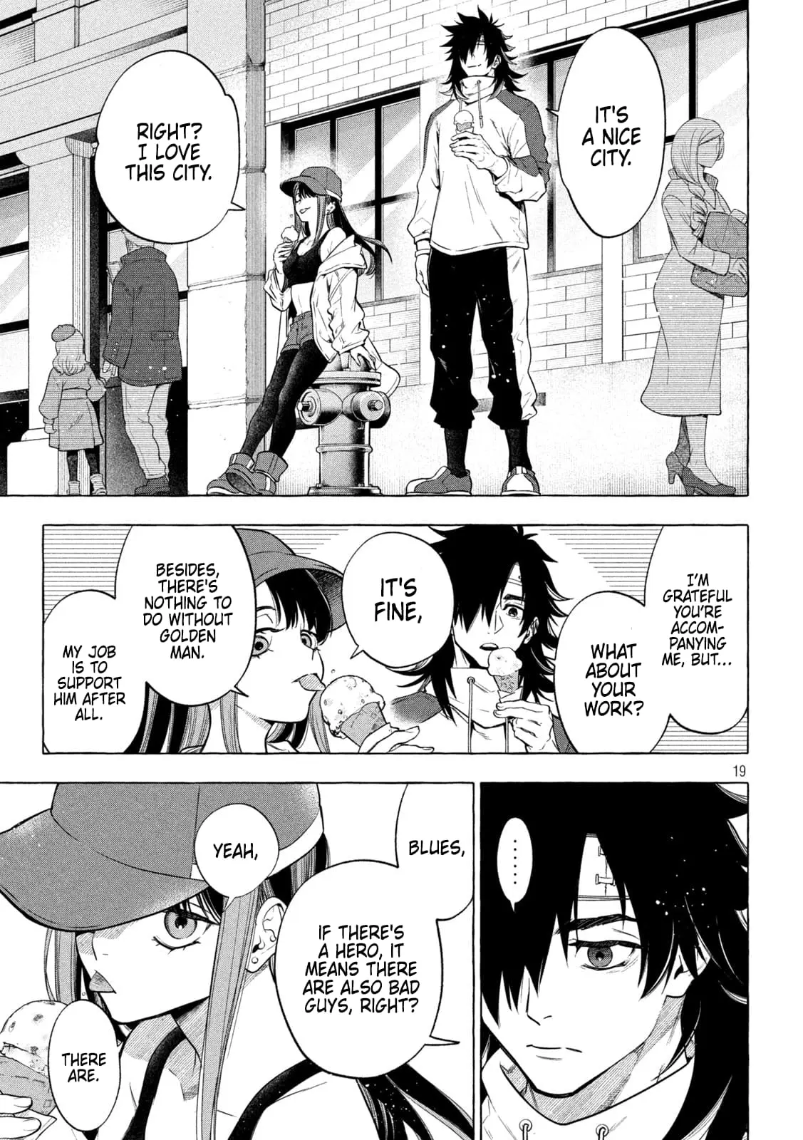 GOLDEN MAN Manga, chapter 1, page 17