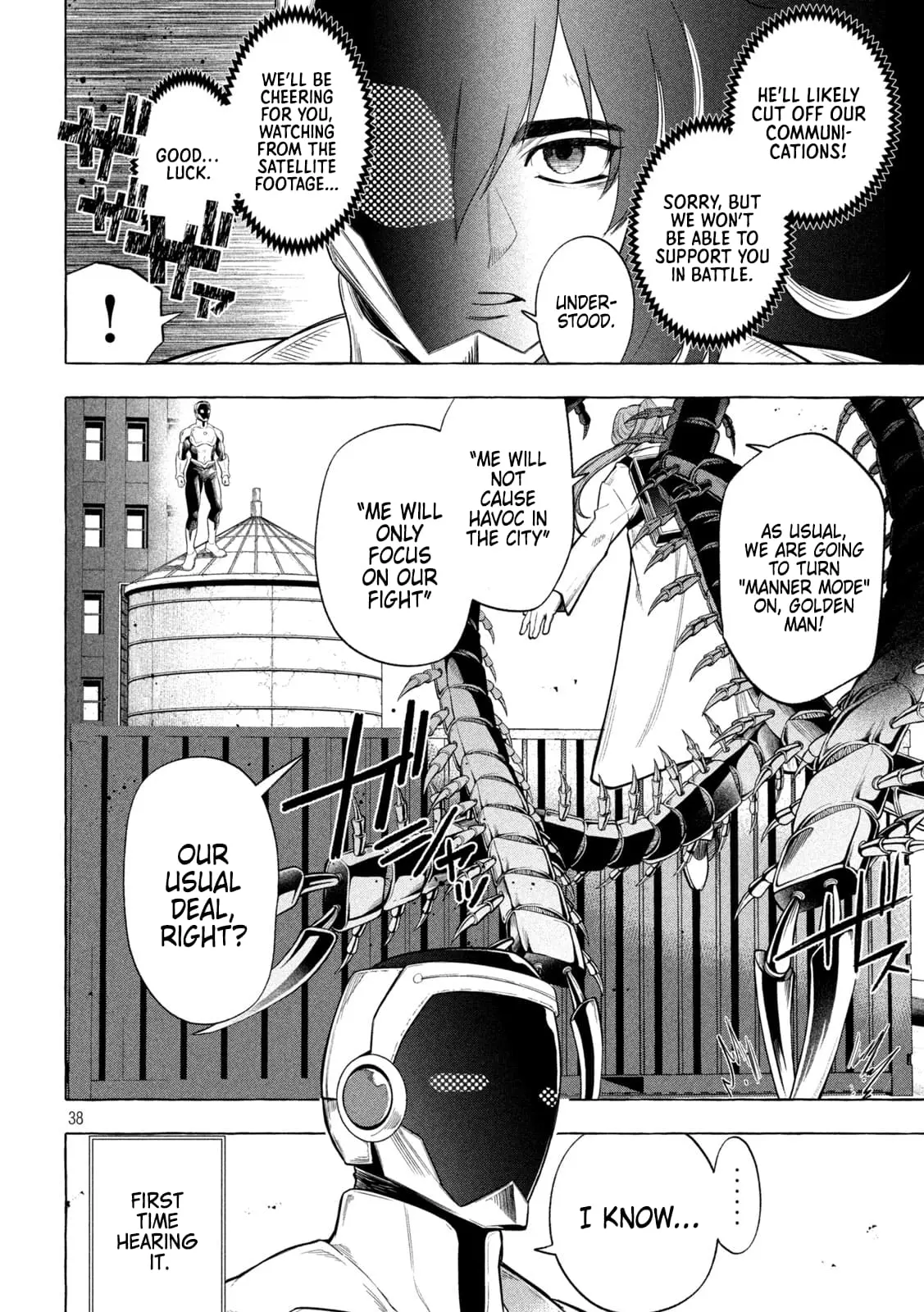 GOLDEN MAN Manga, chapter 1, page 36