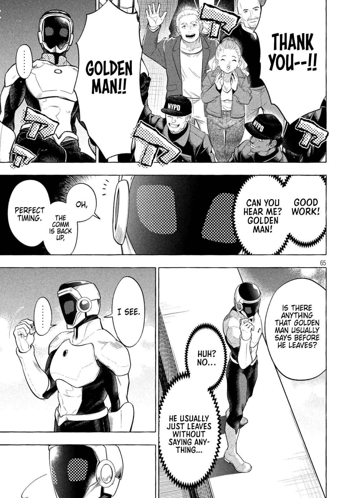 GOLDEN MAN Manga, chapter 1, page 62