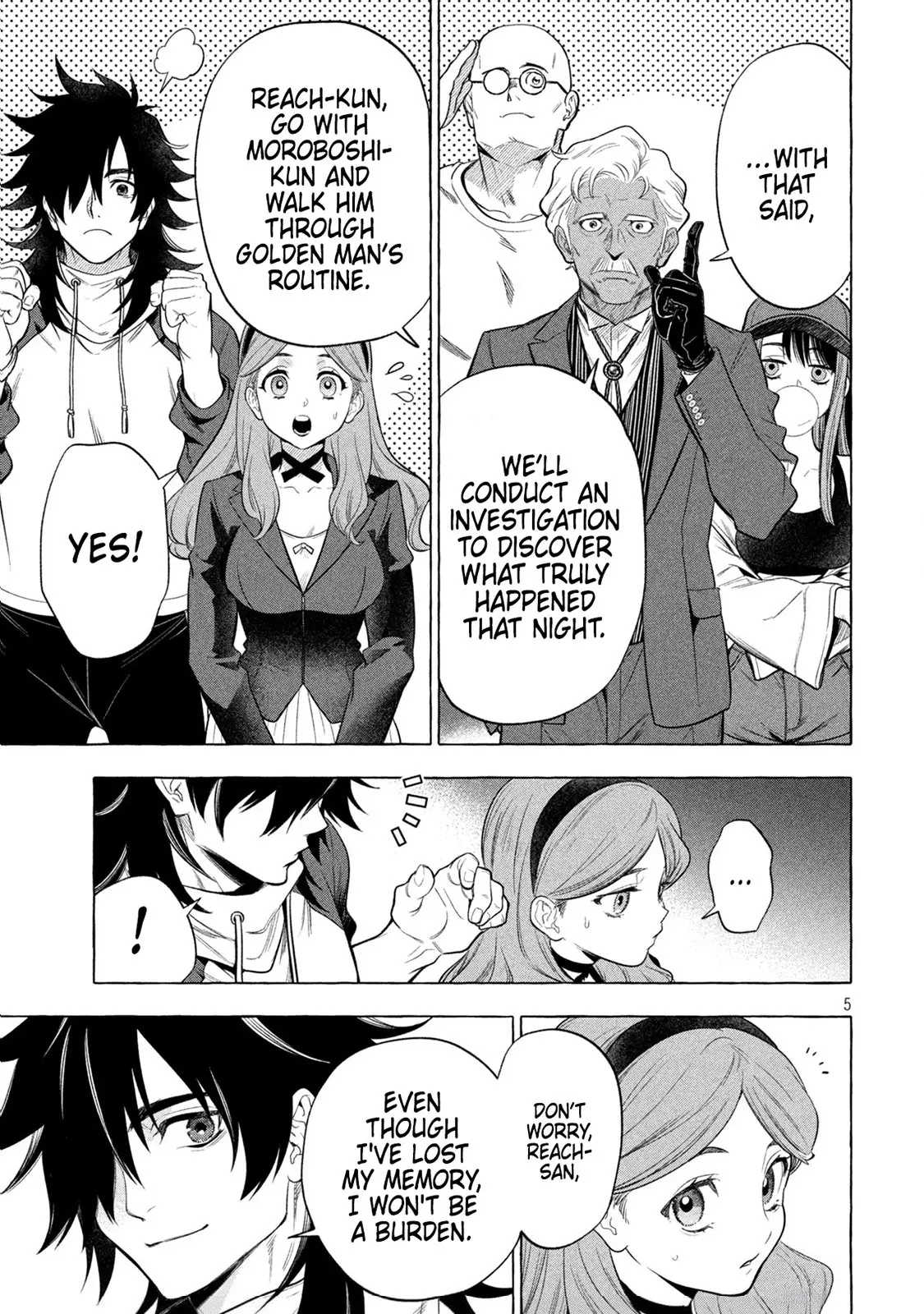 GOLDEN MAN Manga, chapter 2, page 5