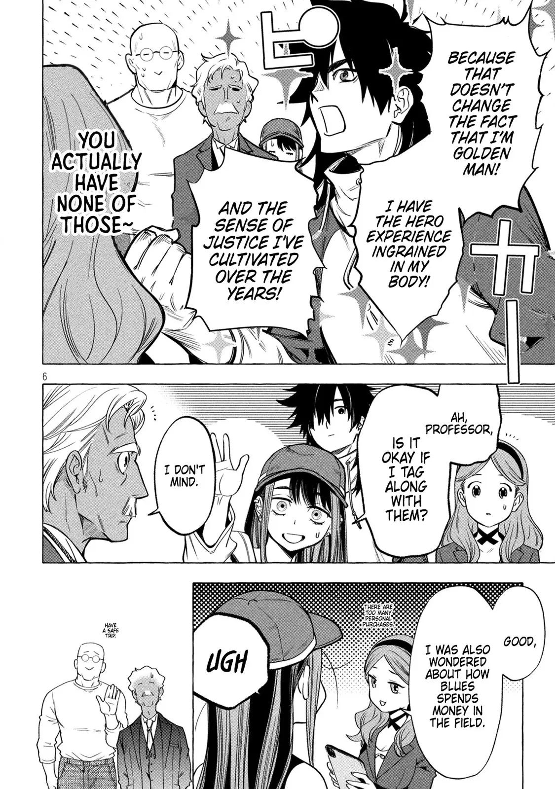 GOLDEN MAN Manga, chapter 2, page 6