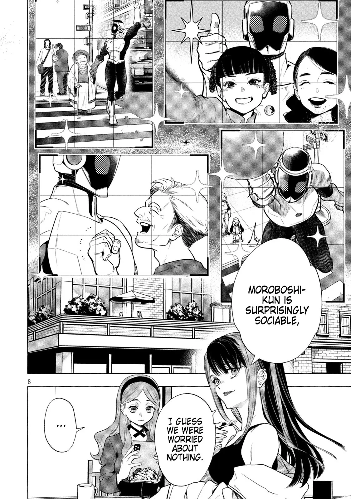 GOLDEN MAN Manga, chapter 2, page 8