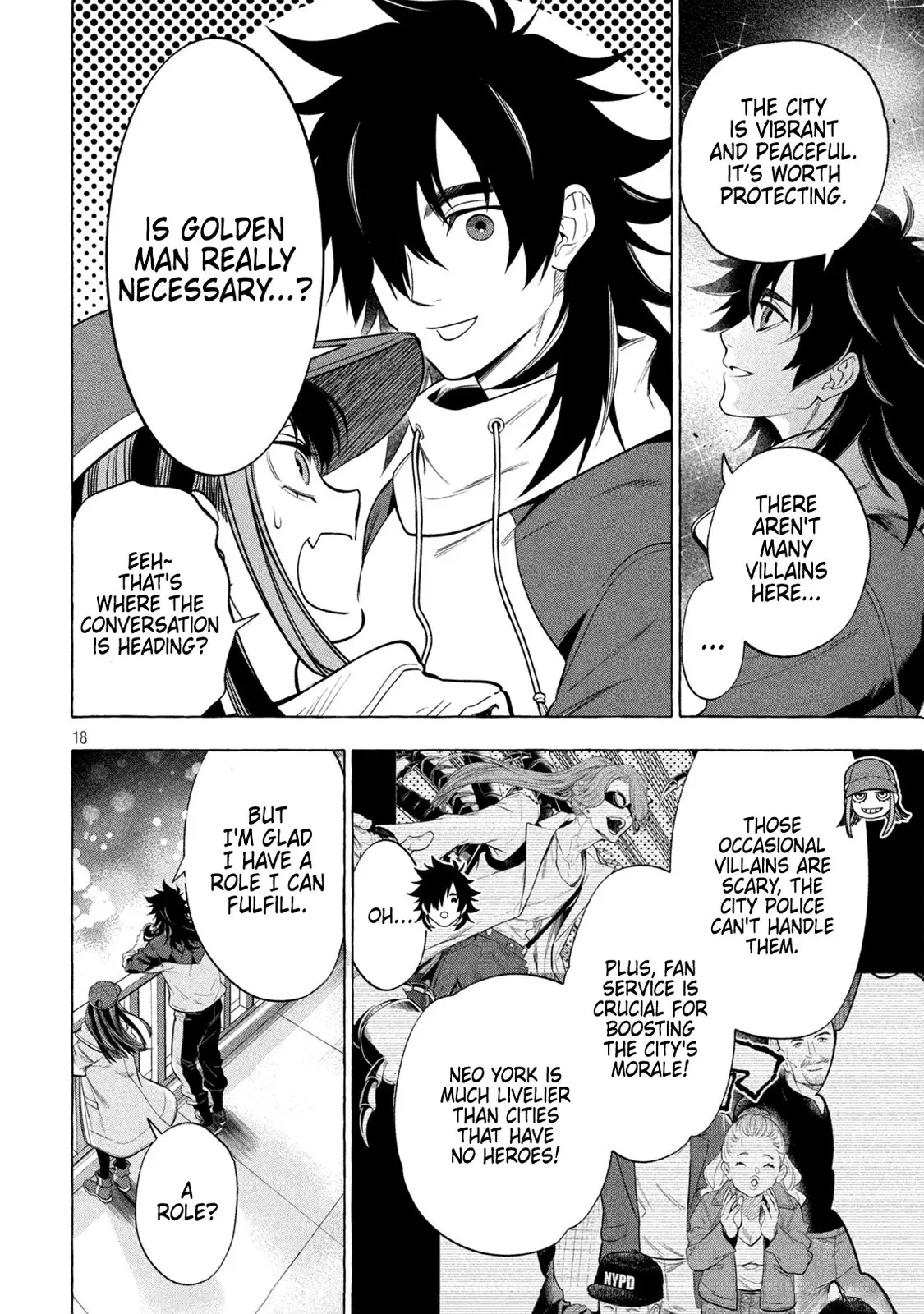 GOLDEN MAN Manga, chapter 2, page 18