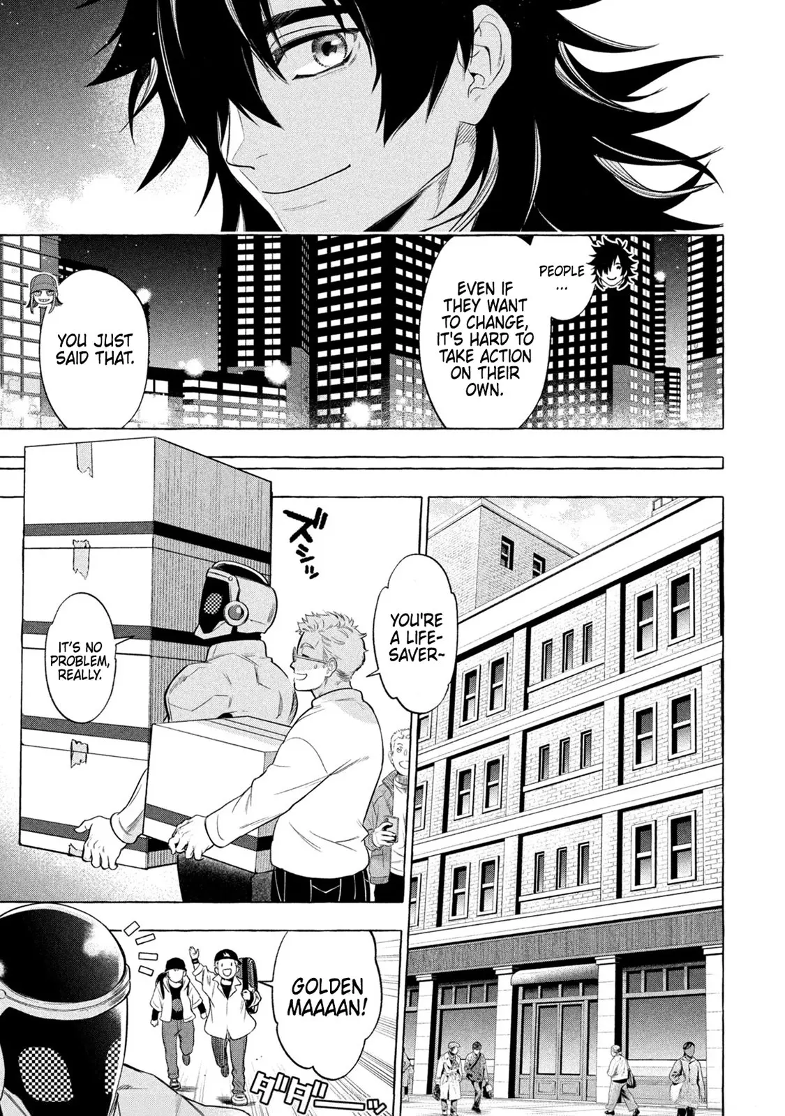 GOLDEN MAN Manga, chapter 2, page 21