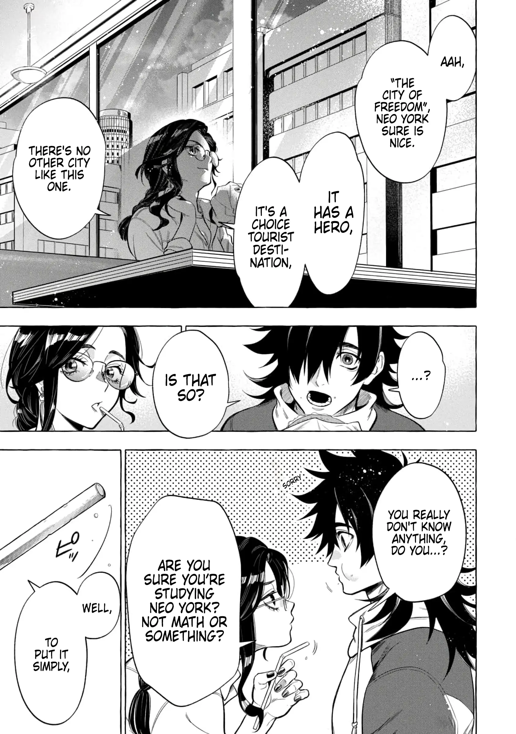 GOLDEN MAN Manga, chapter 4, page 7