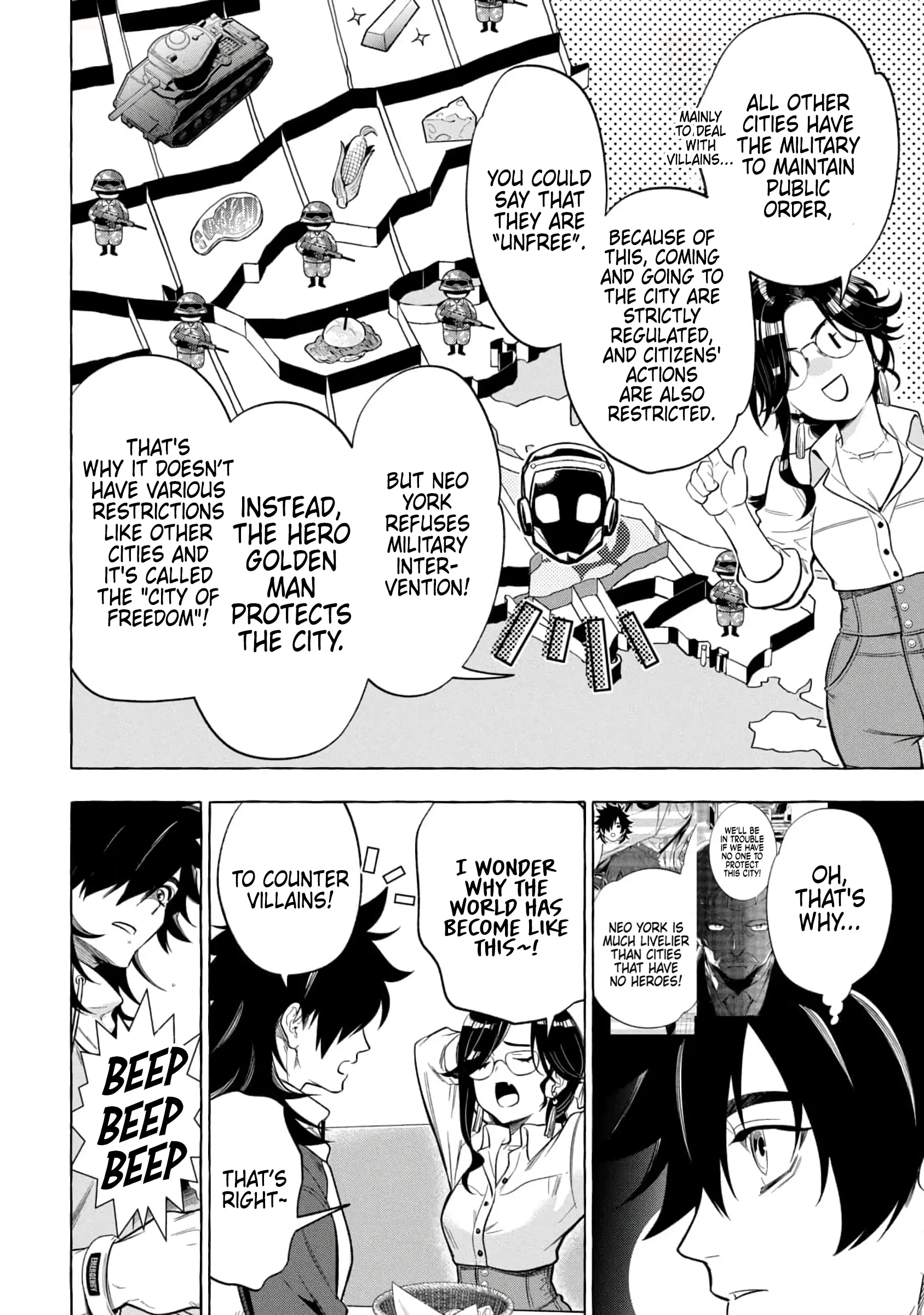 GOLDEN MAN Manga, chapter 4, page 8