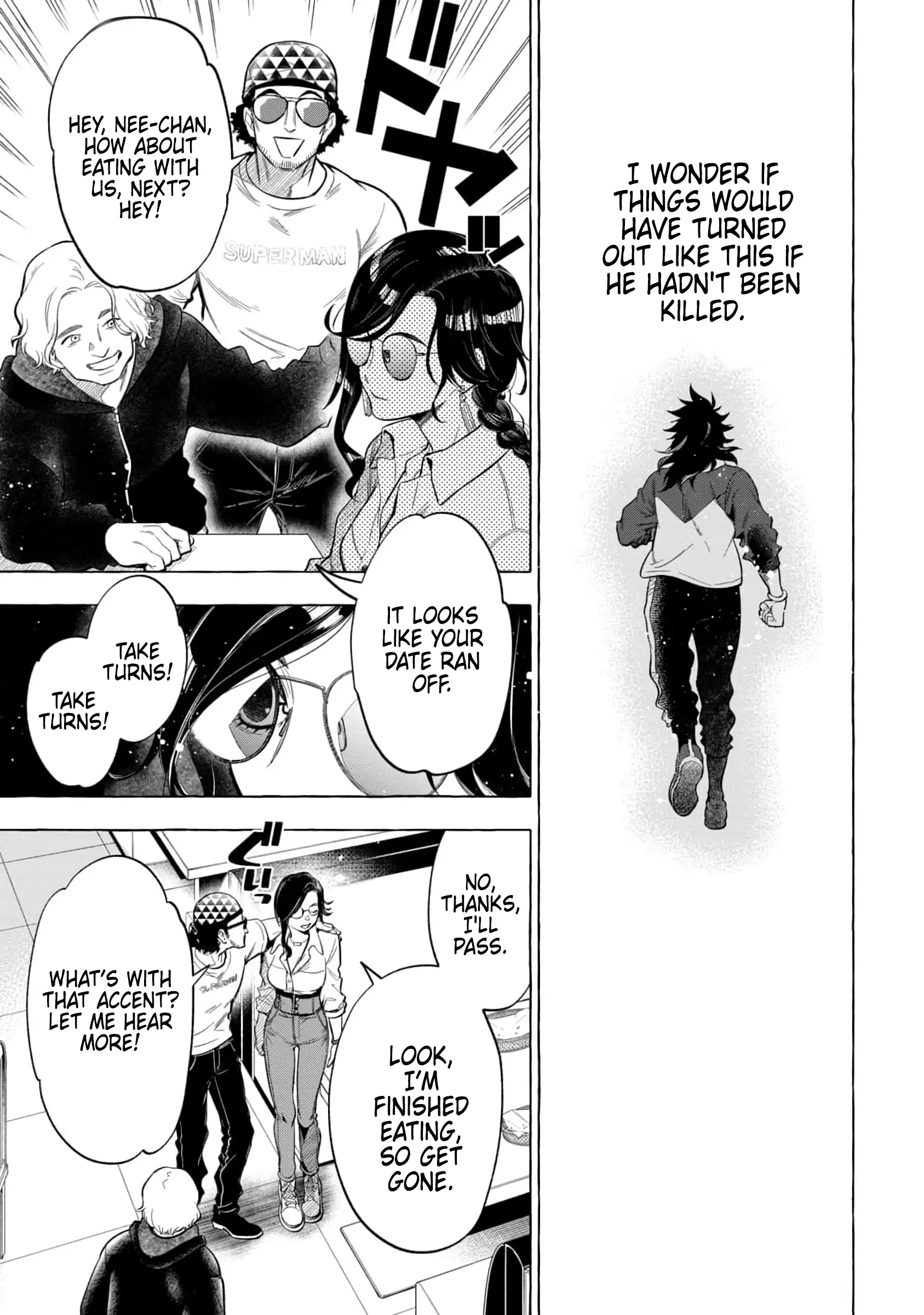 GOLDEN MAN Manga, chapter 4, page 13