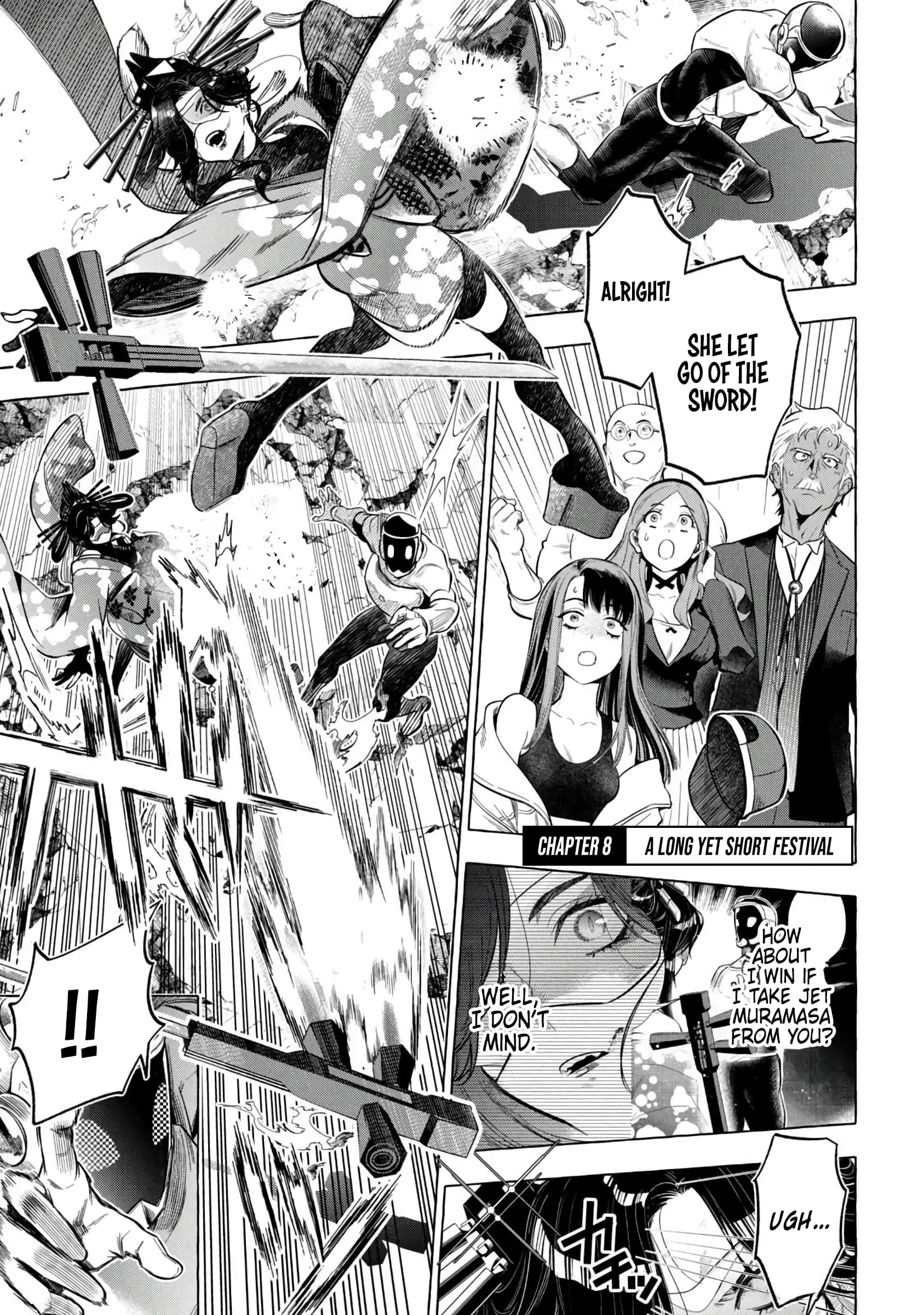 GOLDEN MAN Manga, chapter 8, page 1