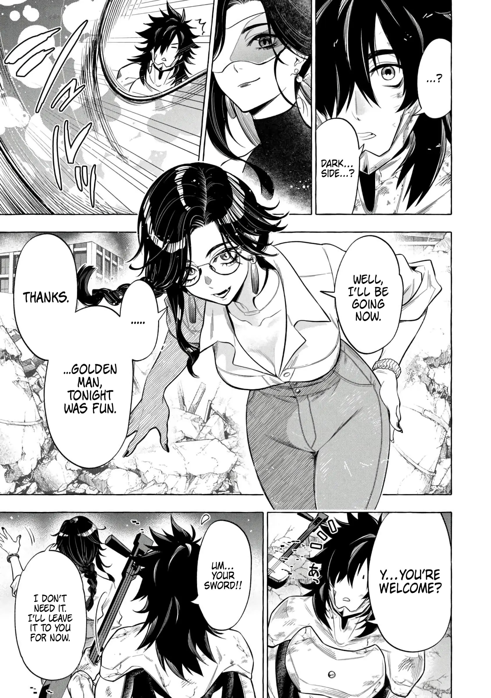 GOLDEN MAN Manga, chapter 8, page 15