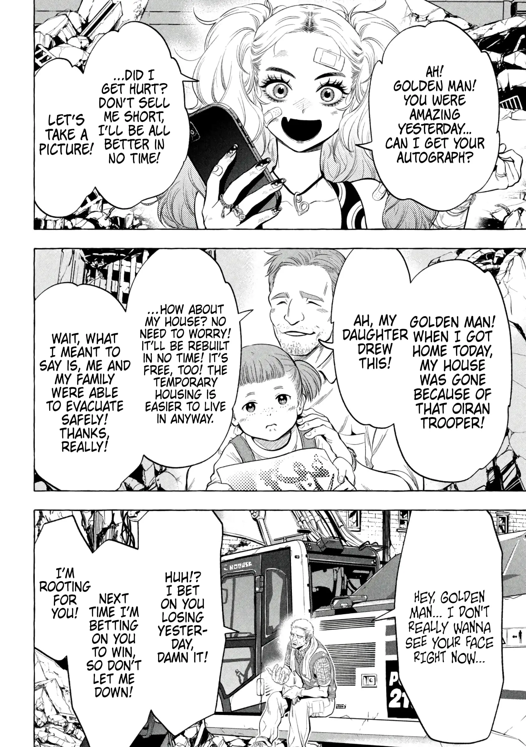 GOLDEN MAN Manga, chapter 9, page 13