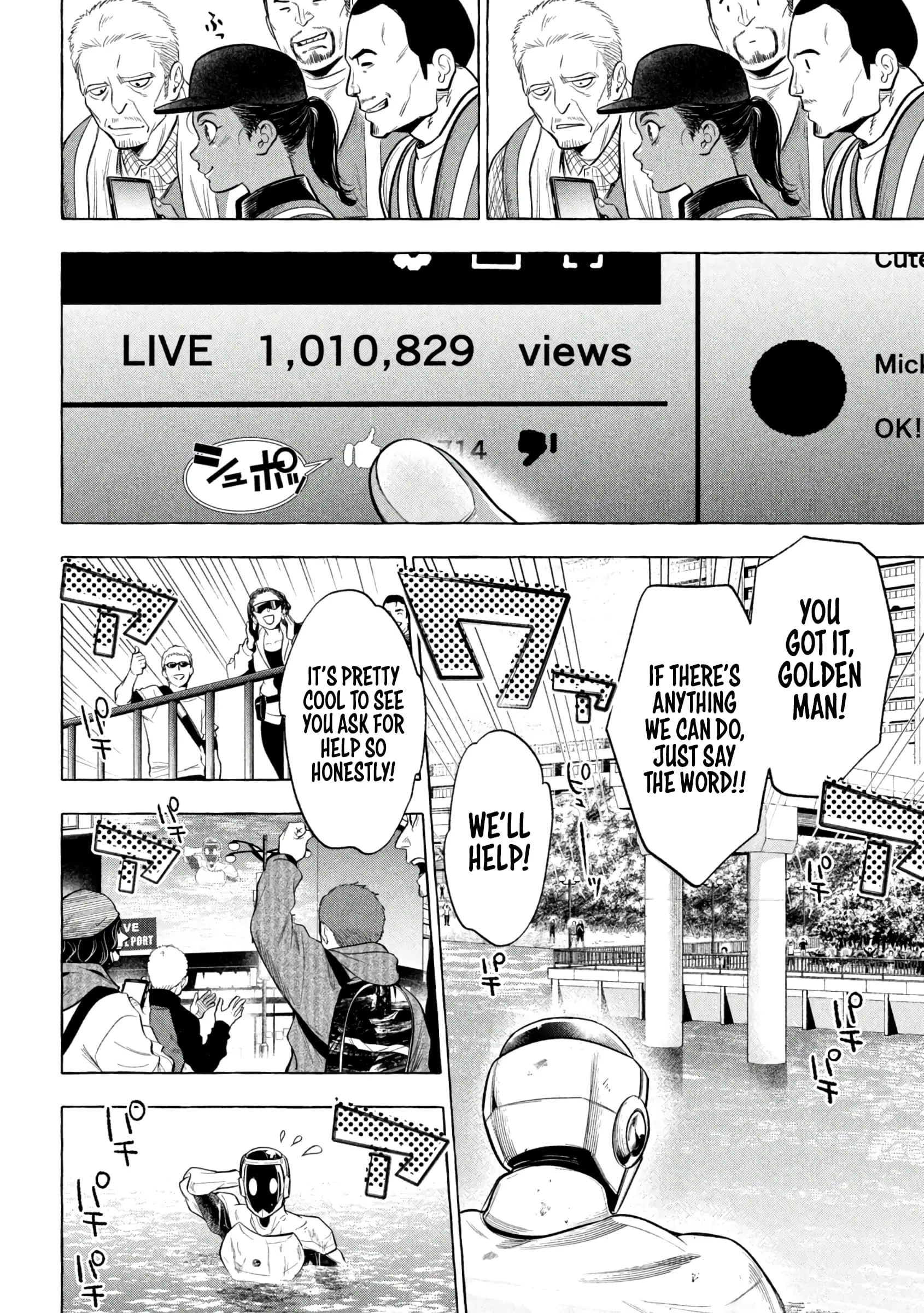 GOLDEN MAN Manga, chapter 13, page 6