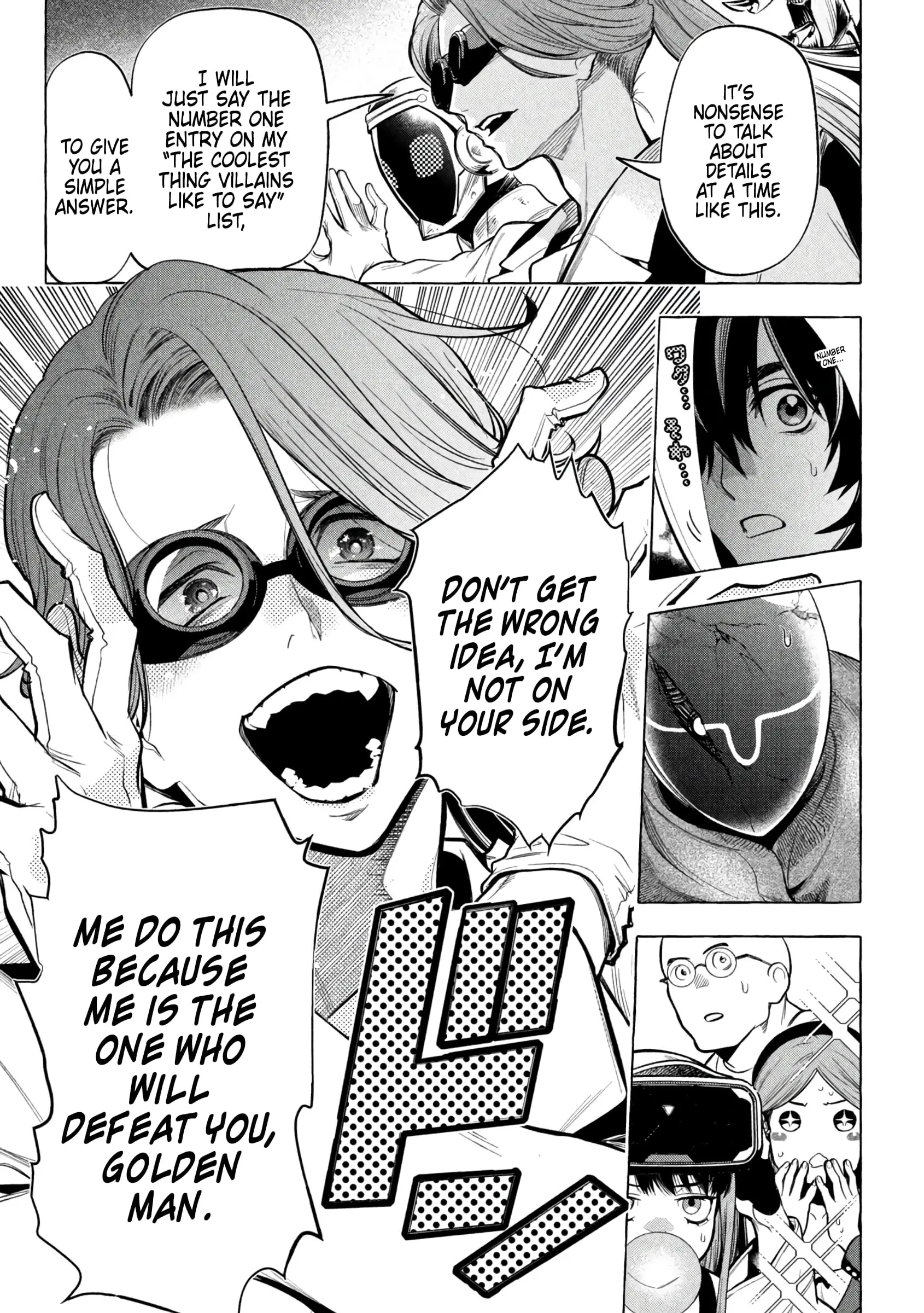 GOLDEN MAN Manga, chapter 15, page 11