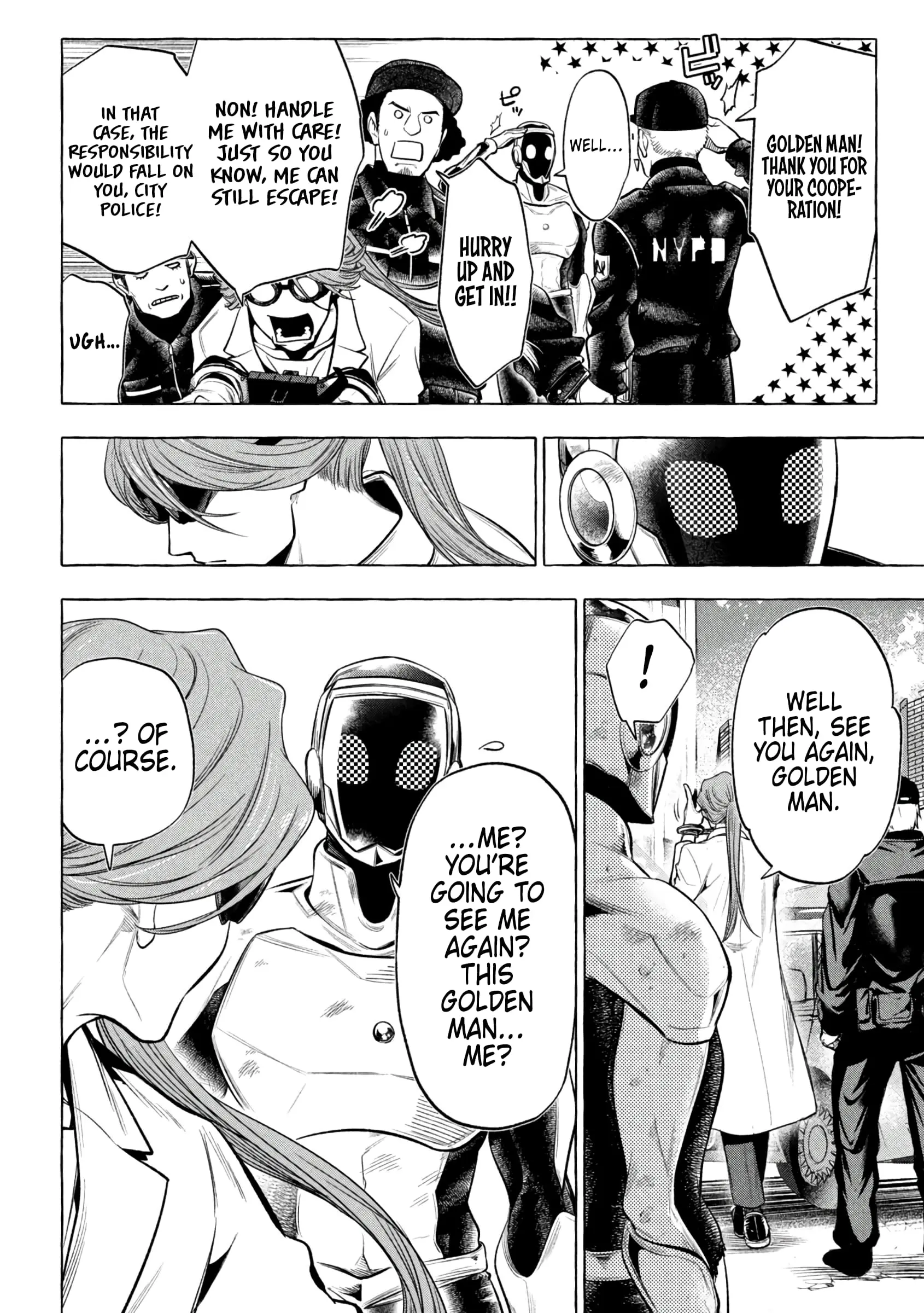 GOLDEN MAN Manga, chapter 17, page 18