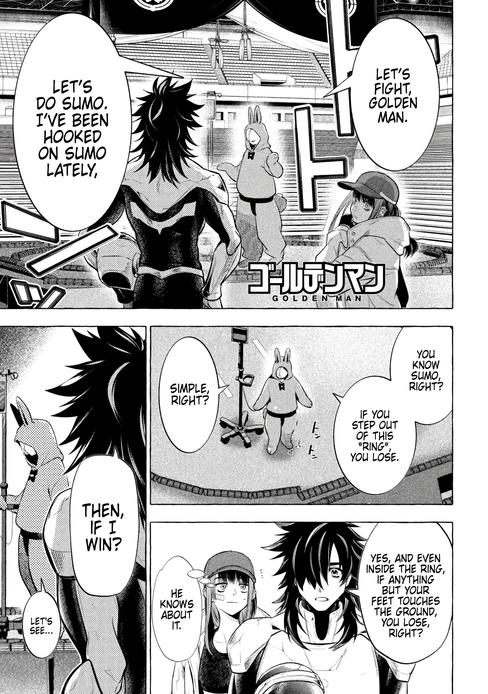 GOLDEN MAN Manga, chapter 25, page 1