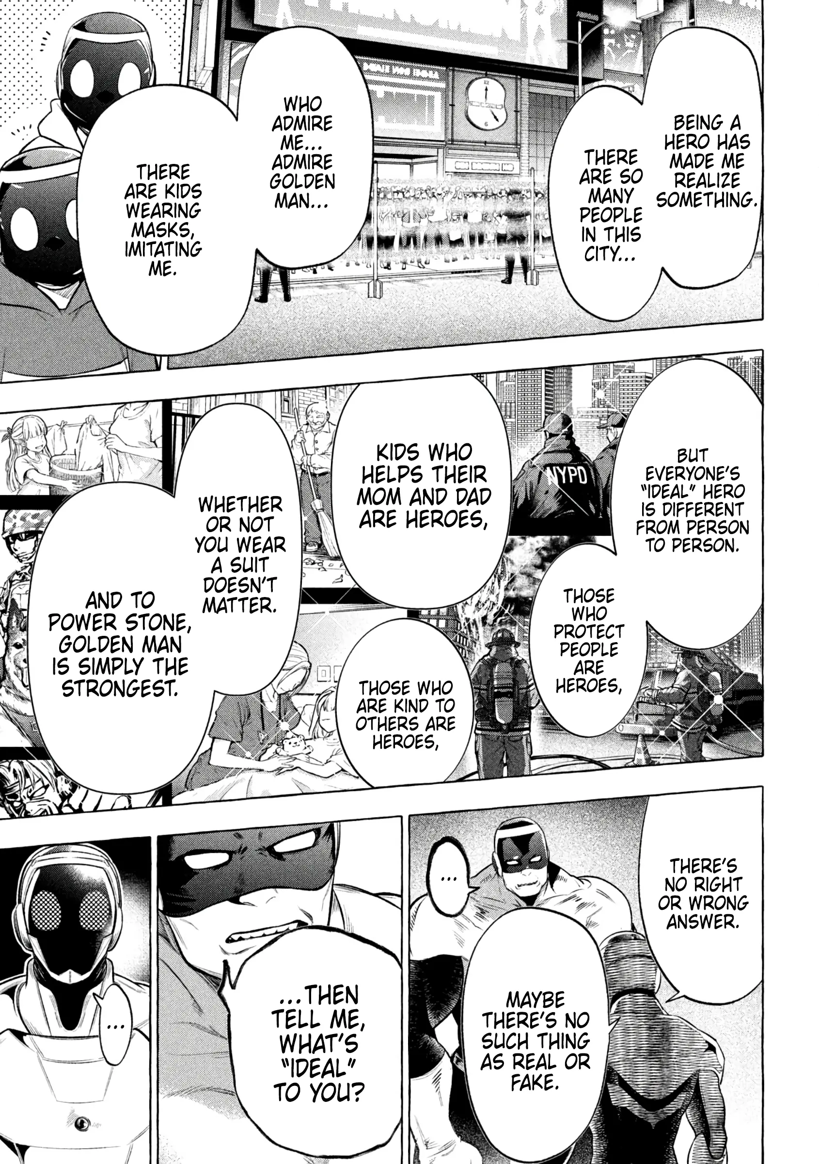 GOLDEN MAN Manga, chapter 27, page 13