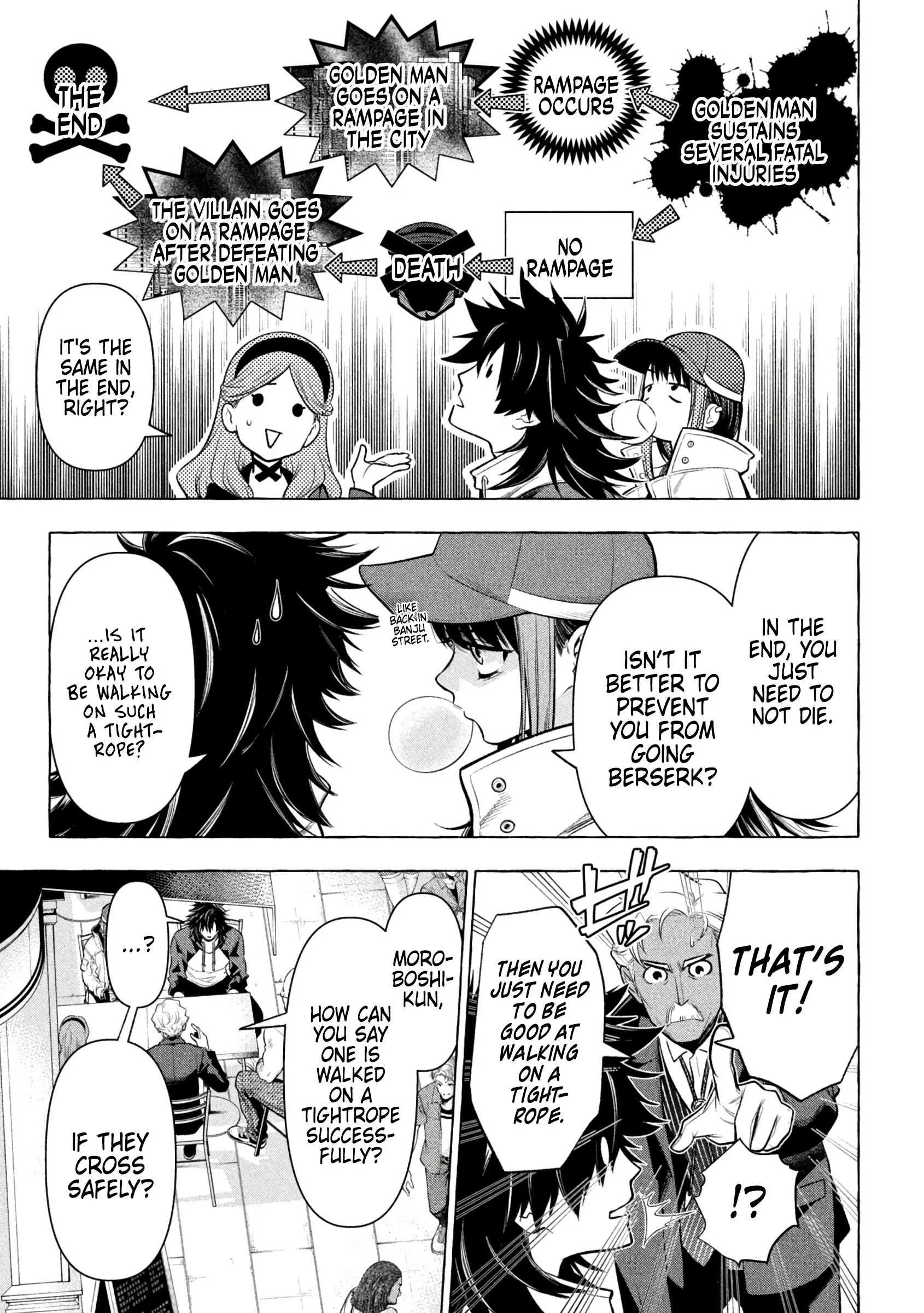 GOLDEN MAN Manga, chapter 28, page 5