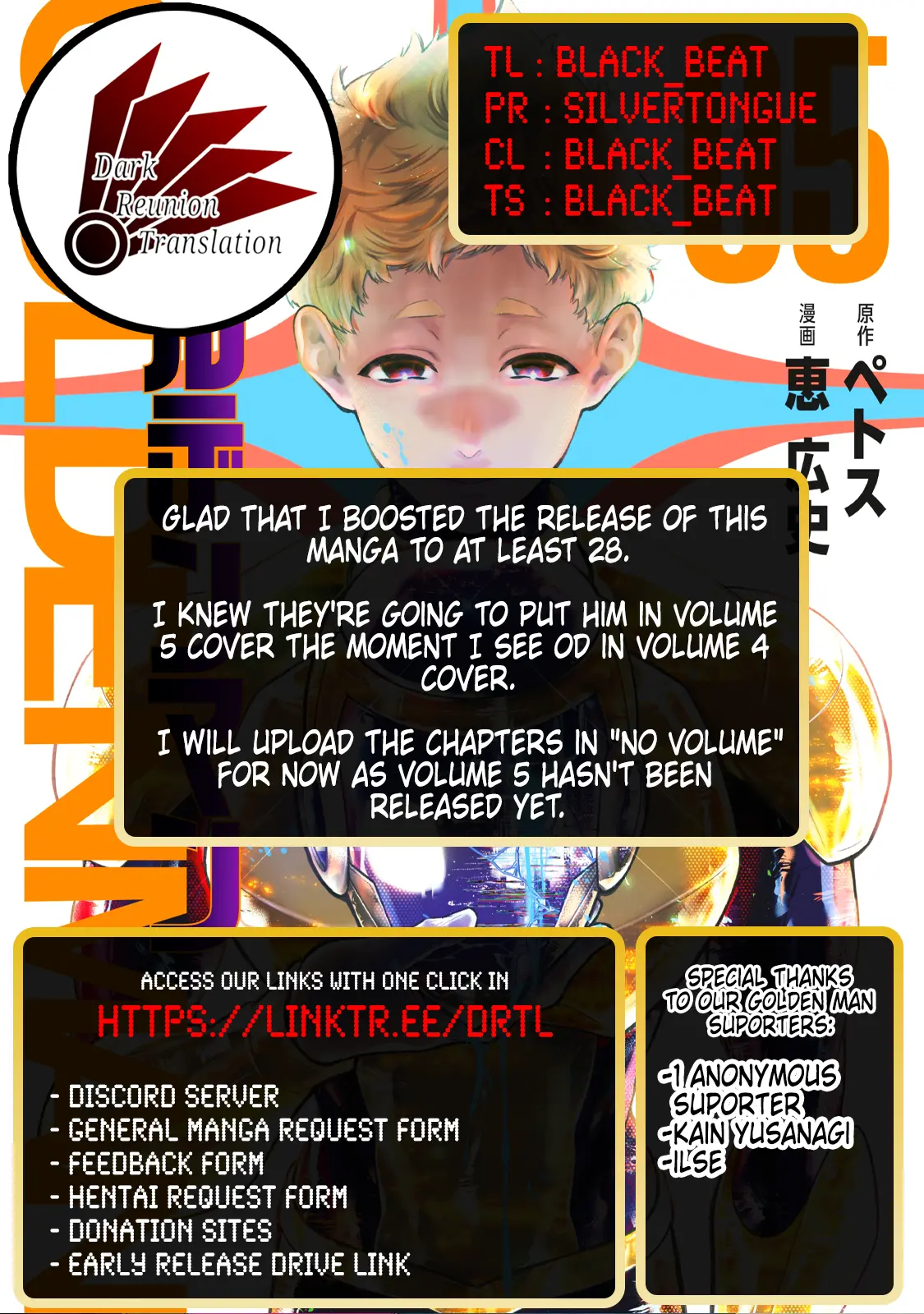 GOLDEN MAN Manga, chapter 31, page 20