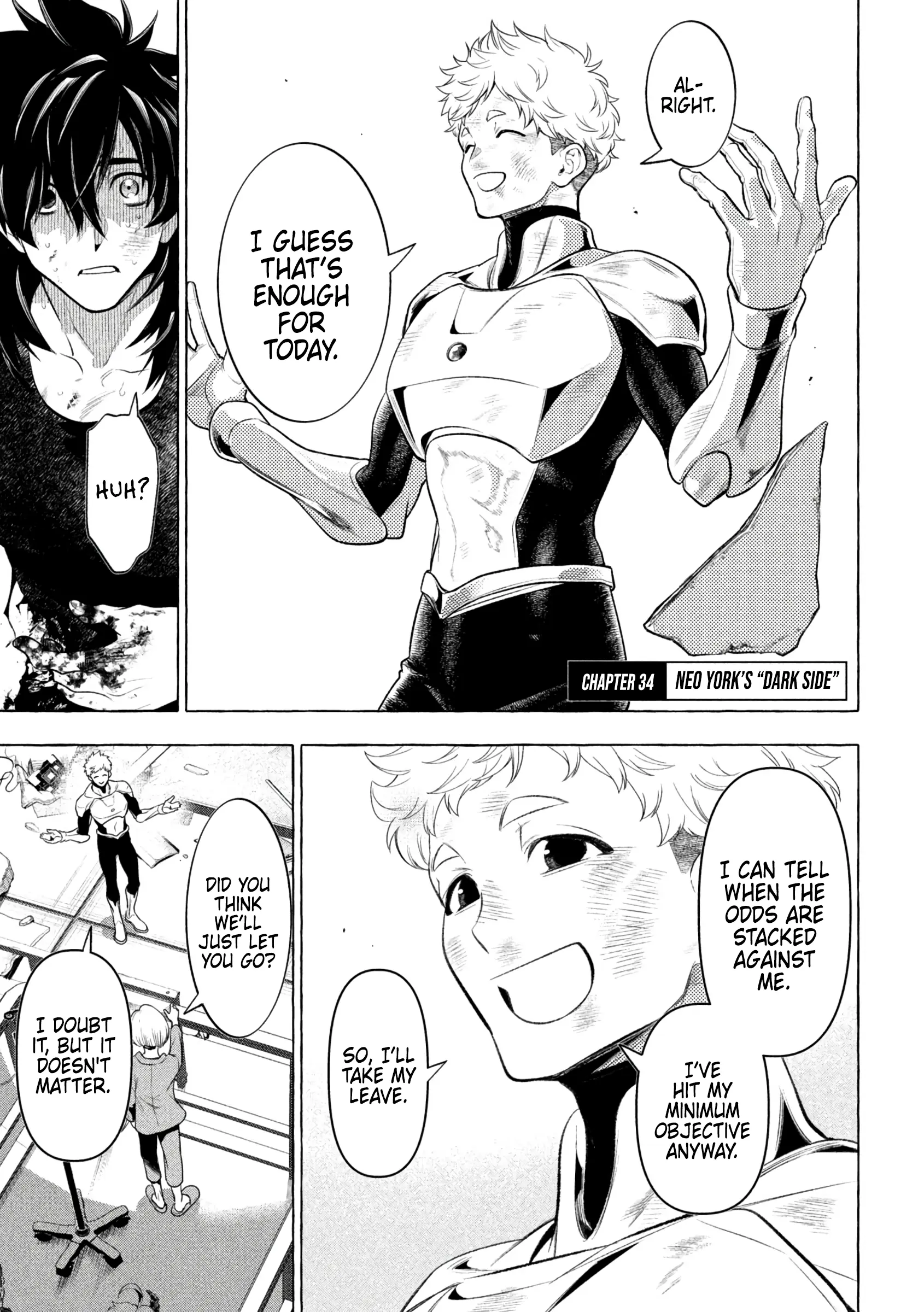 GOLDEN MAN Manga, chapter 34, page 3