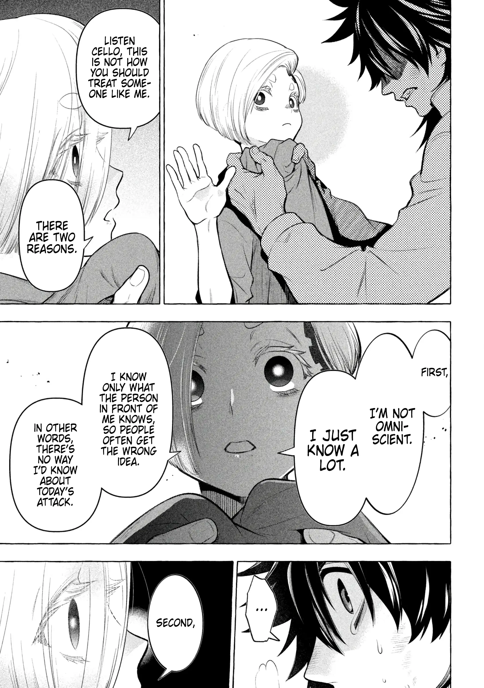 GOLDEN MAN Manga, chapter 34, page 15