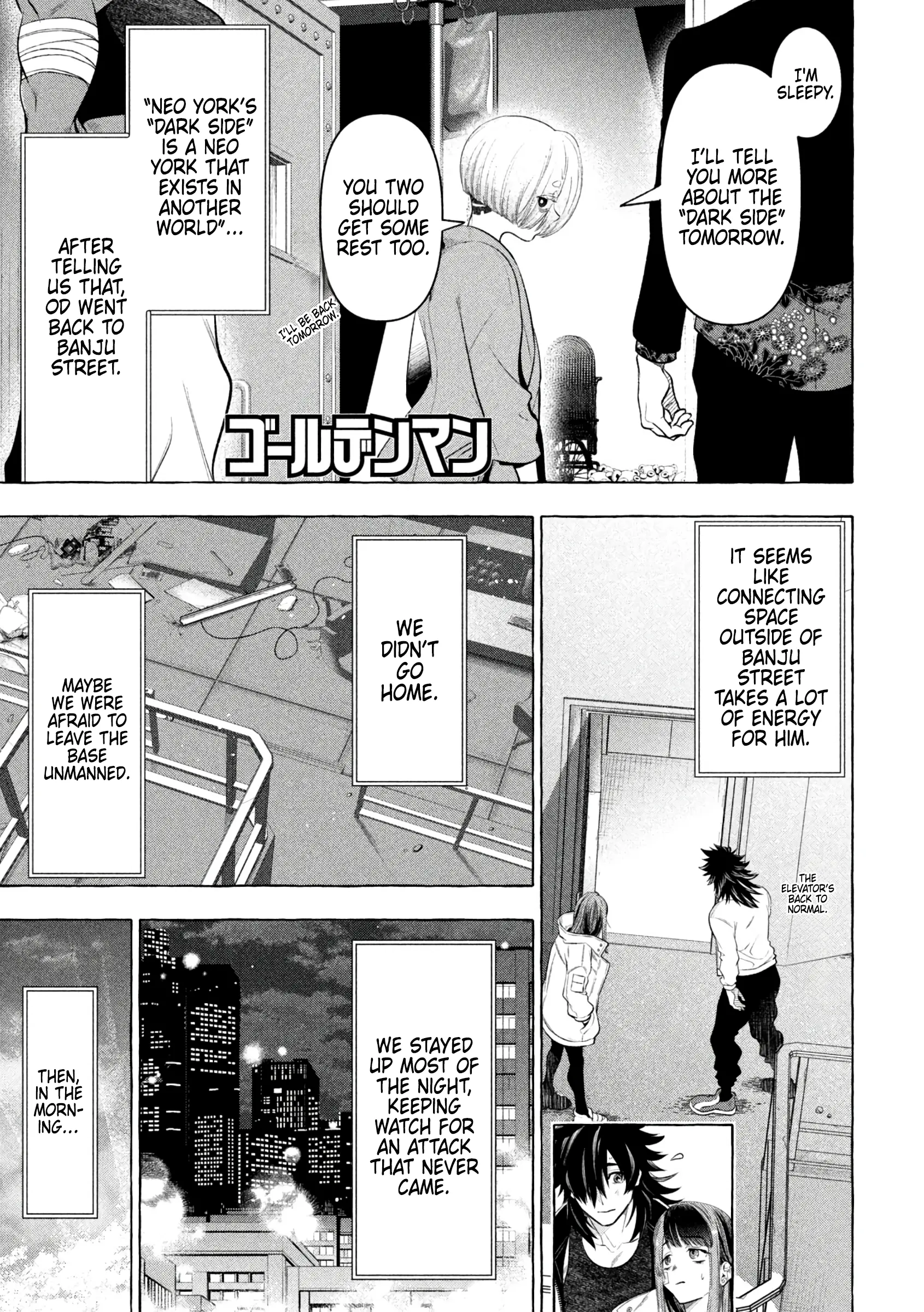 GOLDEN MAN Manga, chapter 35, page 1