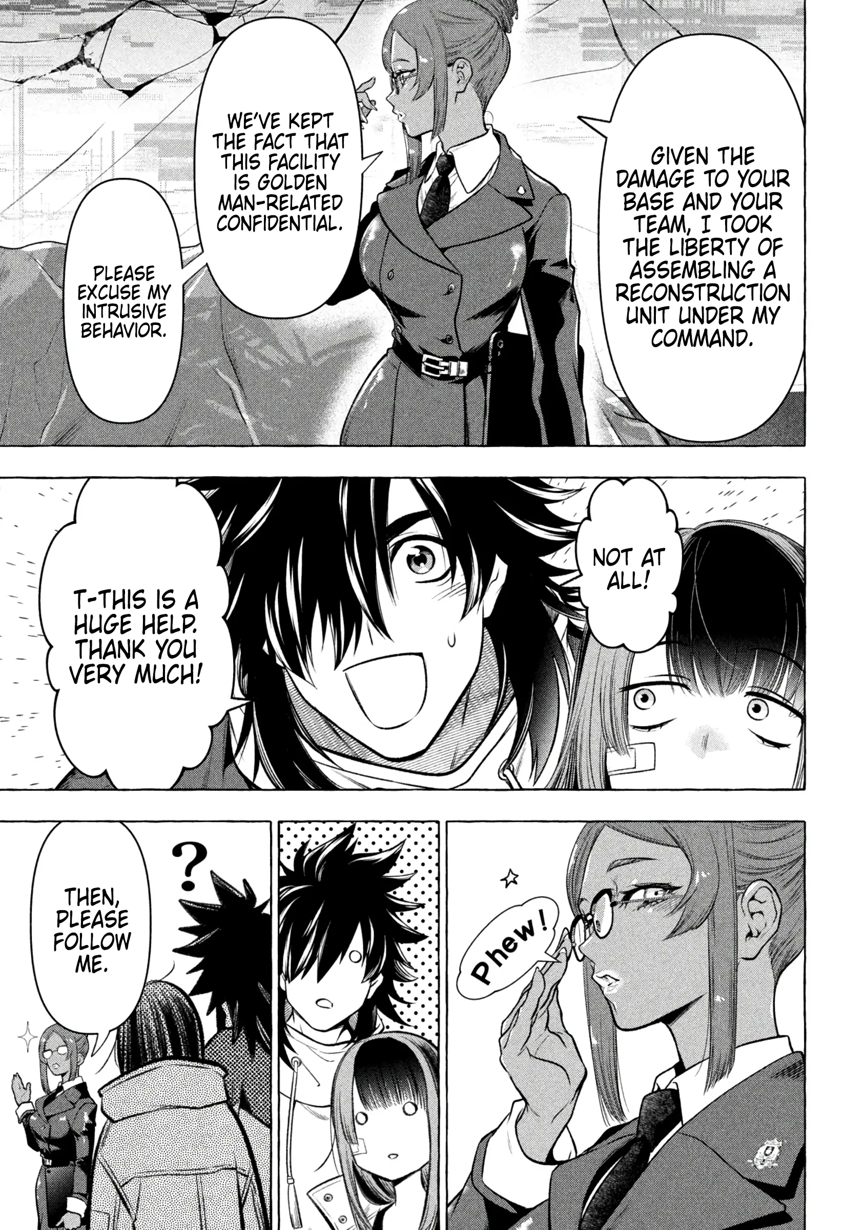 GOLDEN MAN Manga, chapter 35, page 5