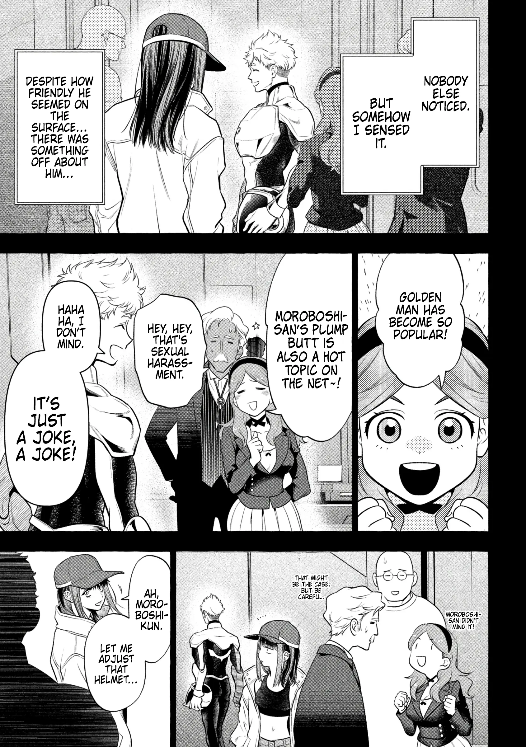 GOLDEN MAN Manga, chapter 36, page 13