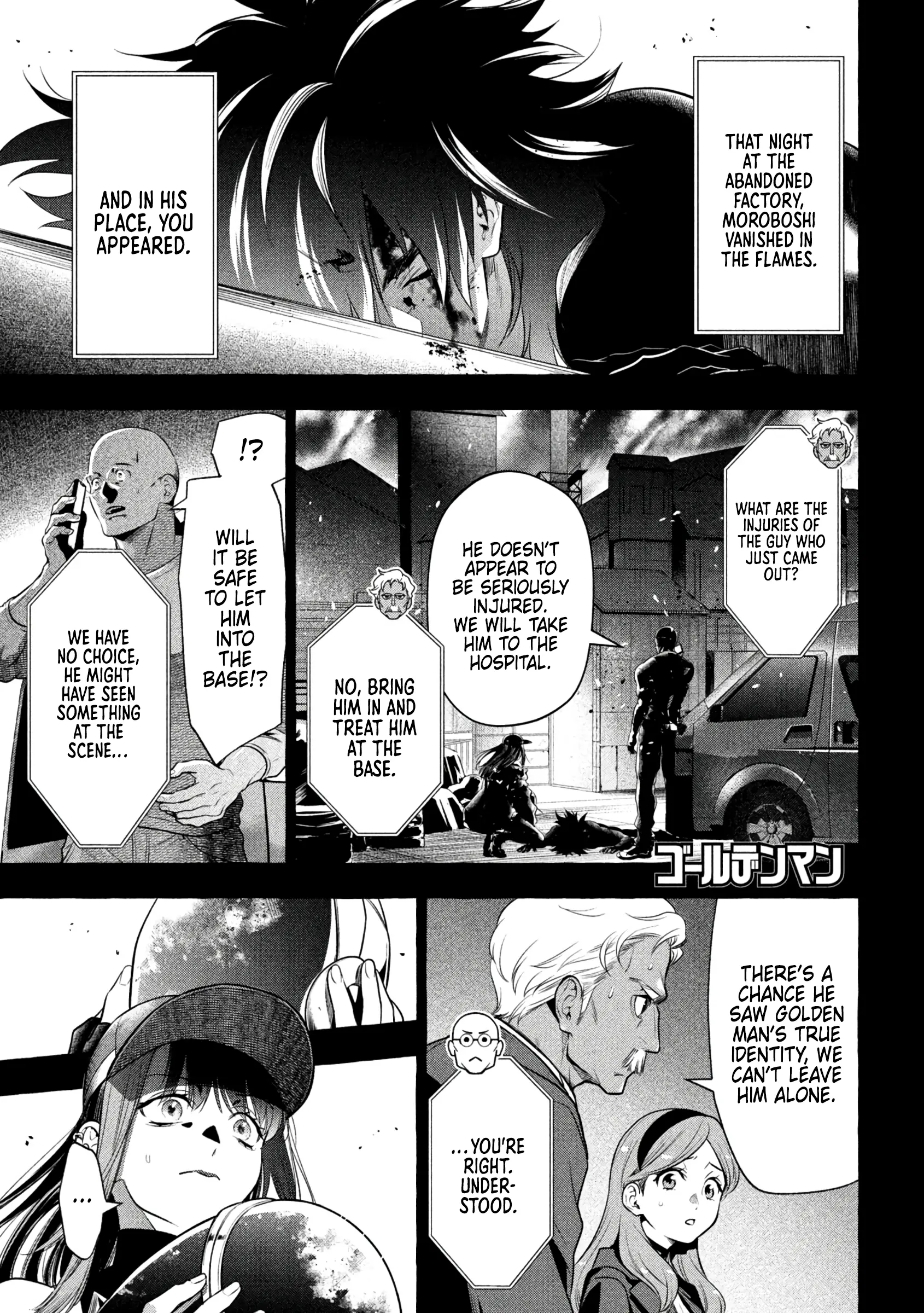 GOLDEN MAN Manga, chapter 38, page 1