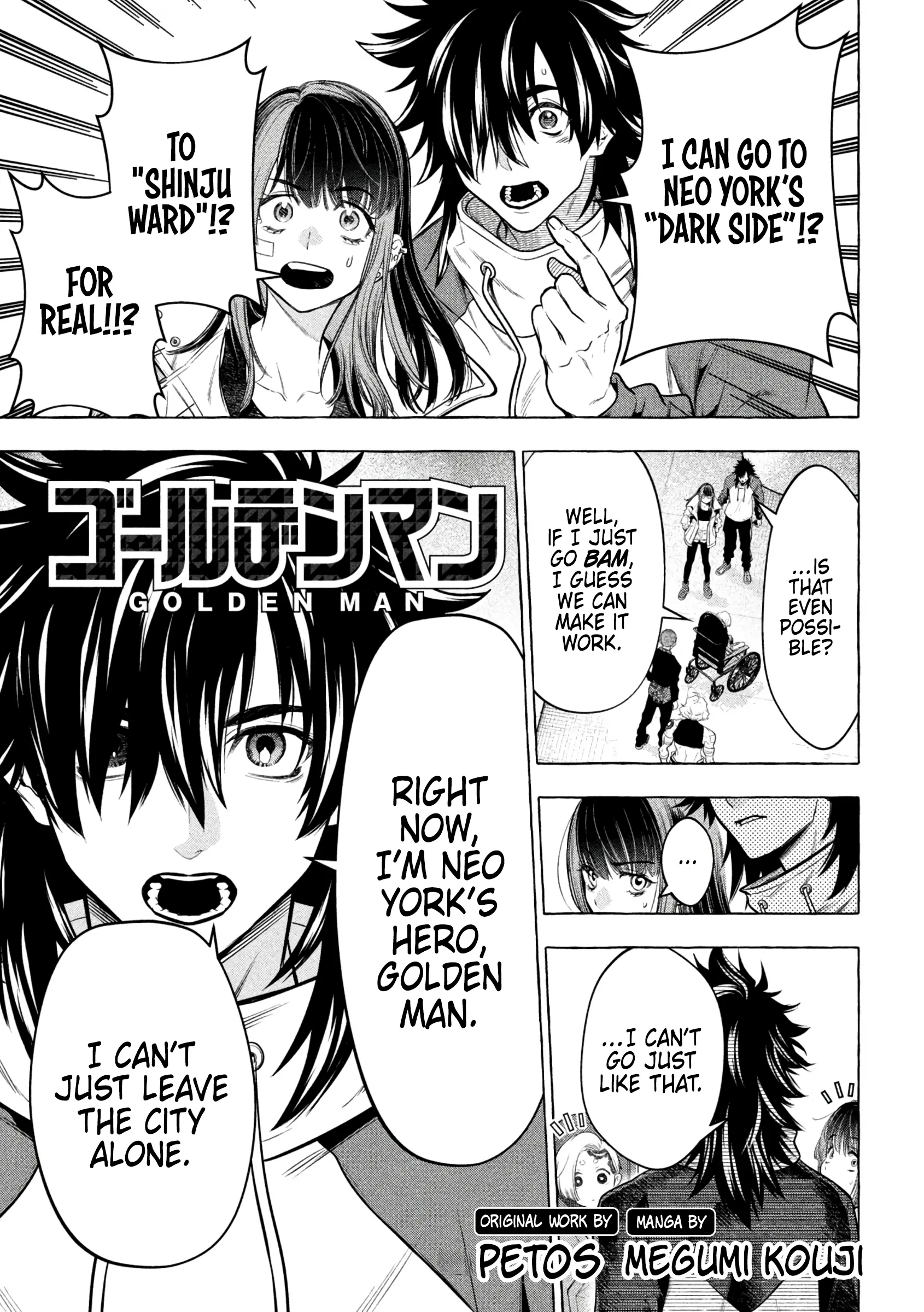 GOLDEN MAN Manga, chapter 41, page 1