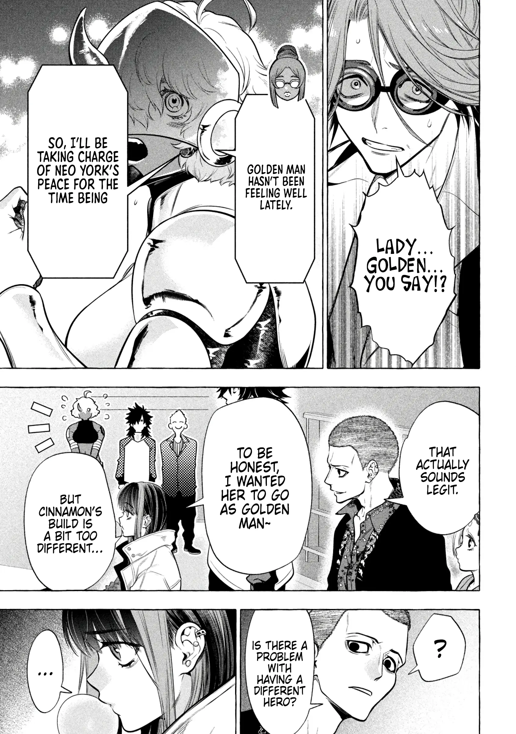 GOLDEN MAN Manga, chapter 41, page 11