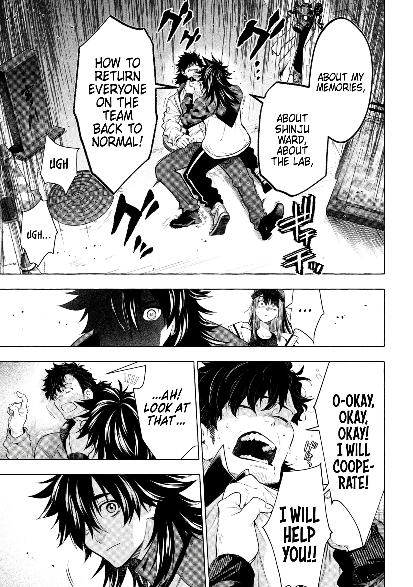GOLDEN MAN Manga, chapter 43, page 8