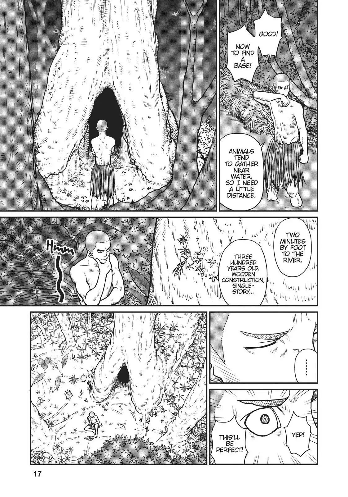 Yajin Tensei: Karate Survivor in Another World, chapter 1, page 17